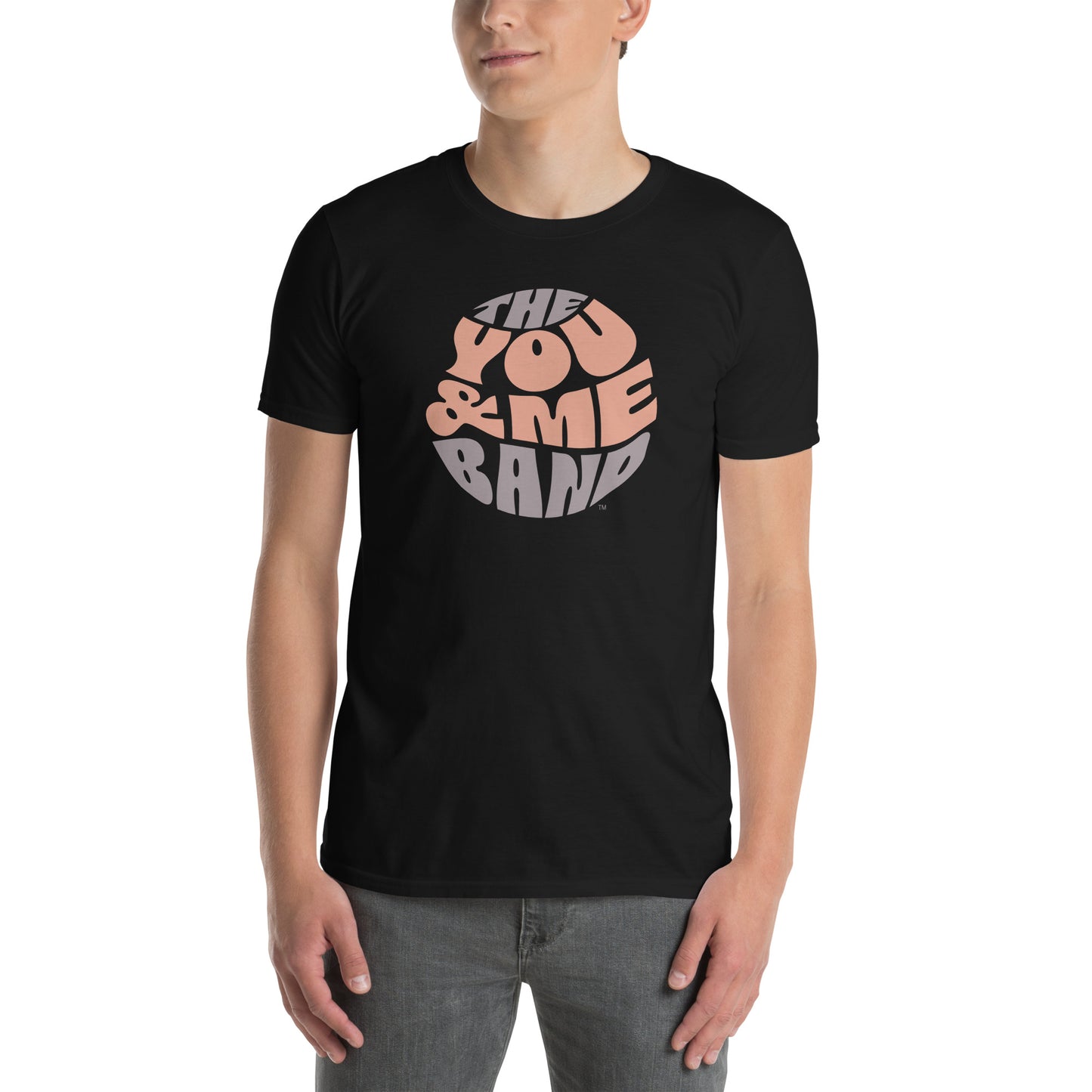 Unisex T-Shirt - Brown & Orange logo