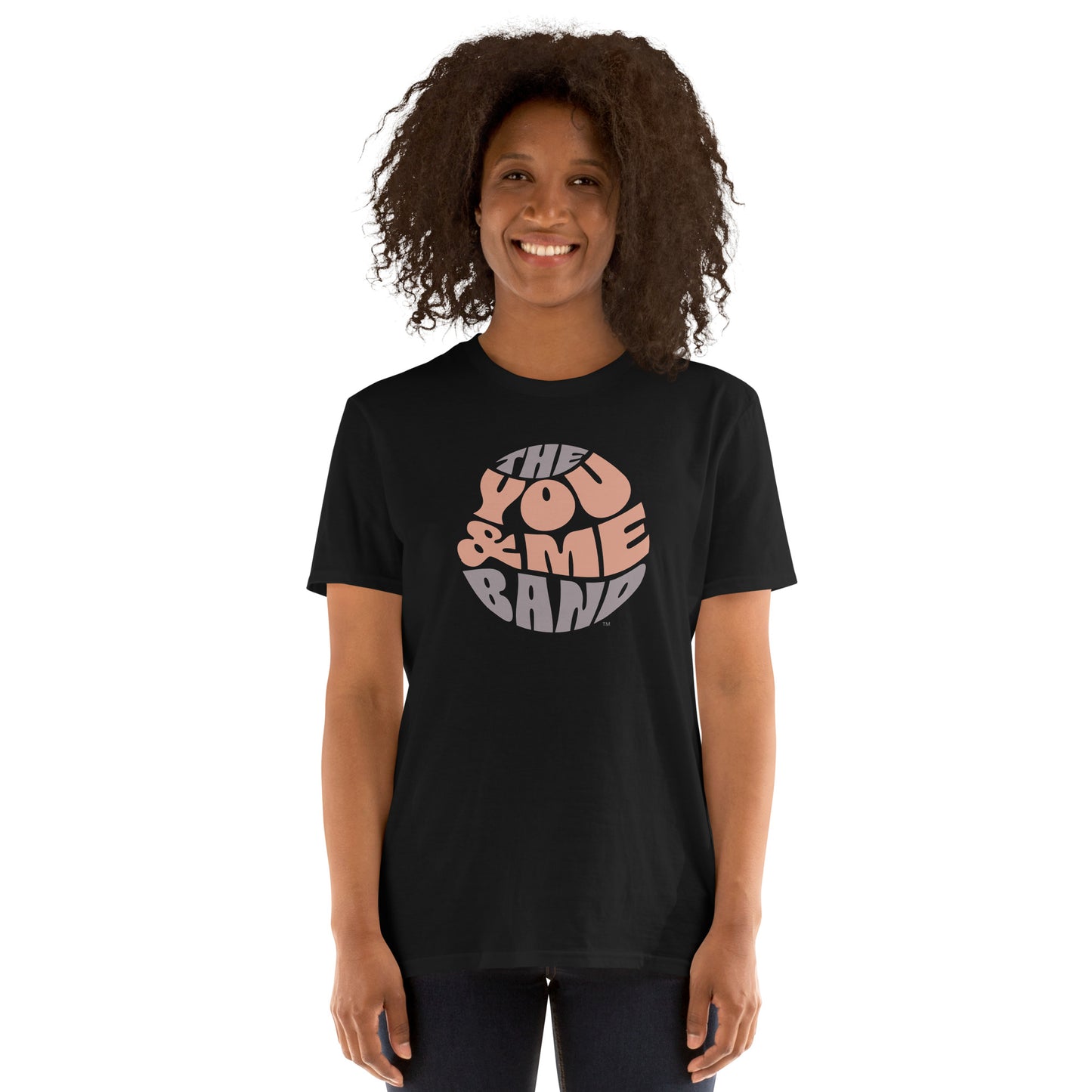 Unisex T-Shirt - Brown & Orange logo