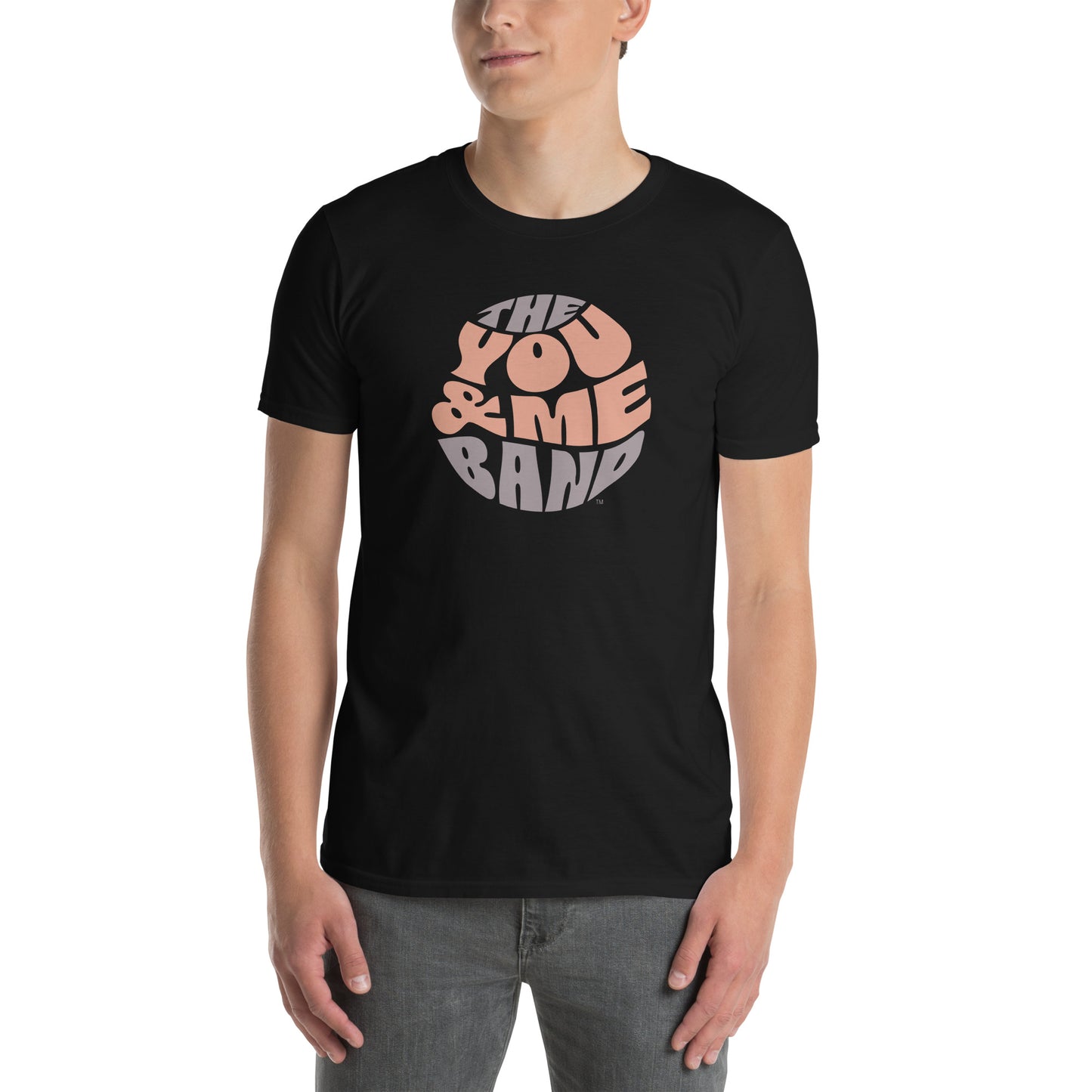 Unisex T-Shirt - Brown & Orange logo