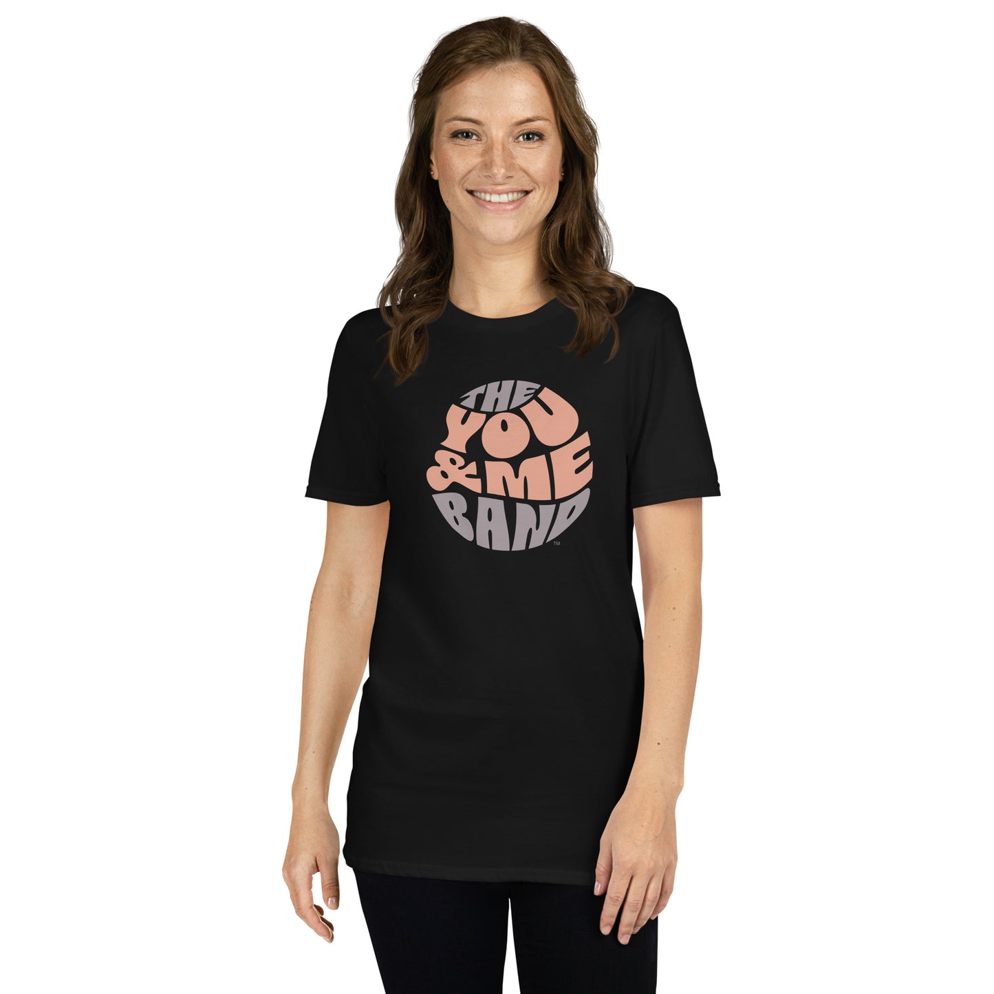 Unisex T-Shirt - Brown & Orange logo