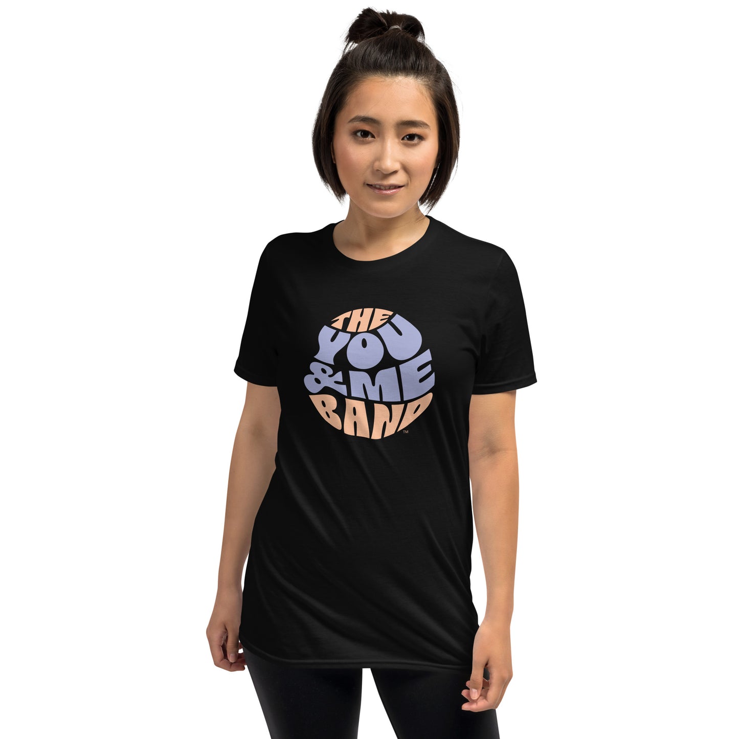 Unisex T-Shirt - Purple & Orange logo