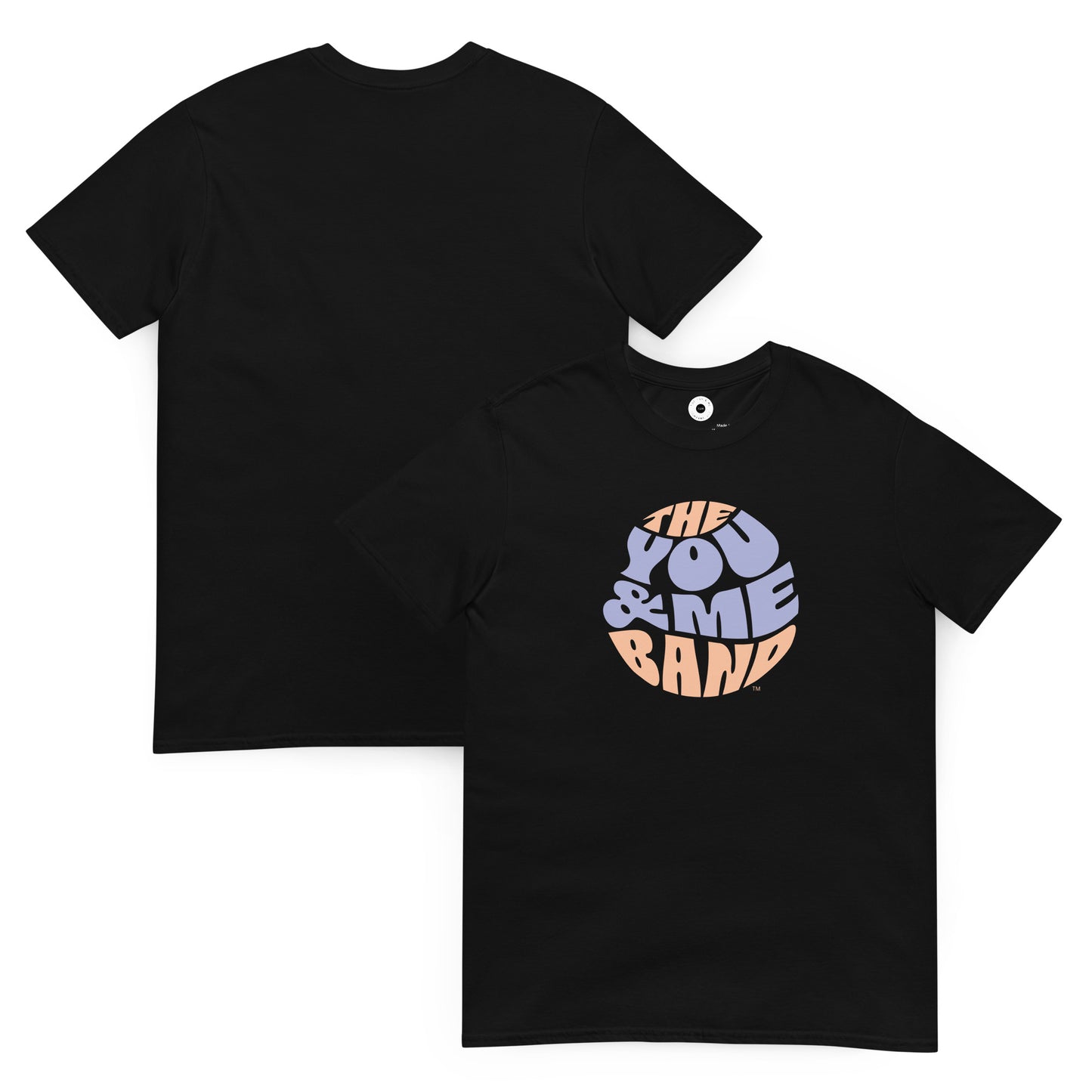 Unisex T-Shirt - Purple & Orange logo