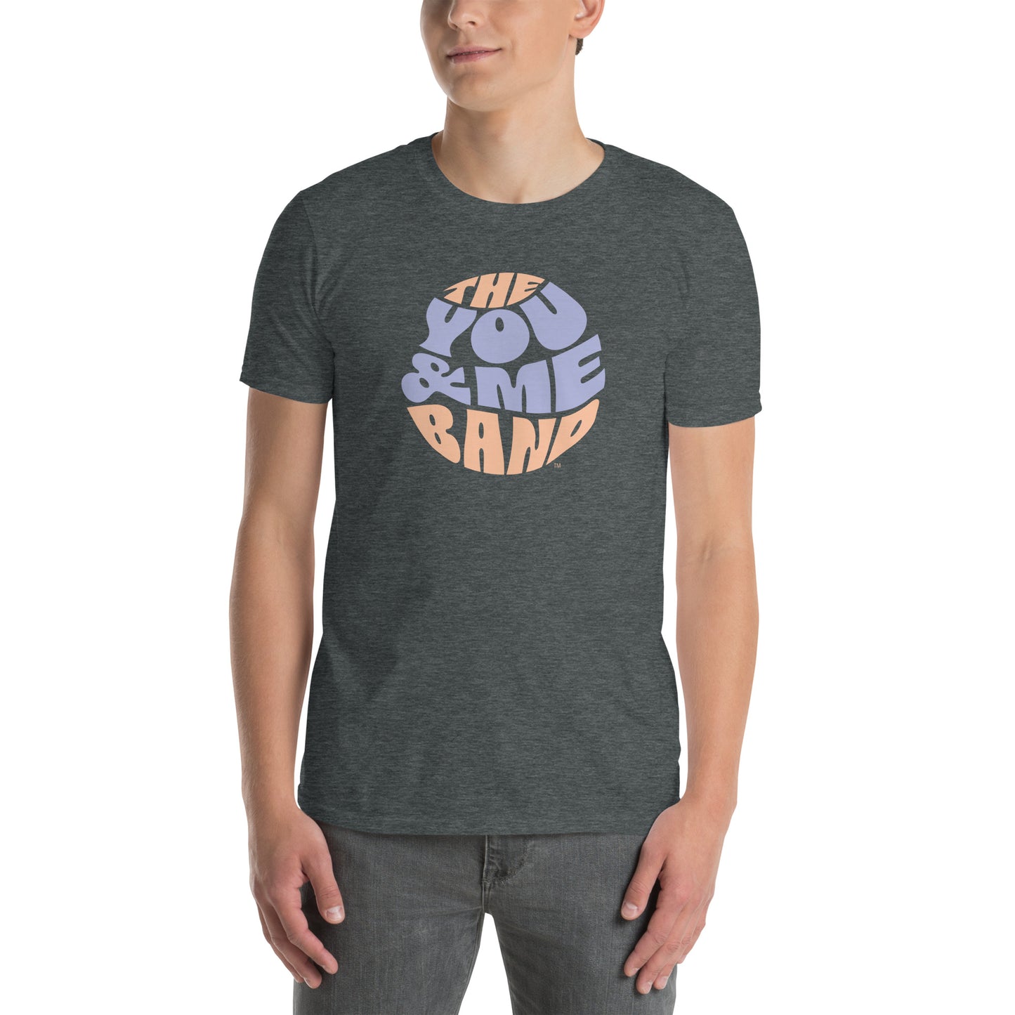 Unisex T-Shirt - Purple & Orange logo