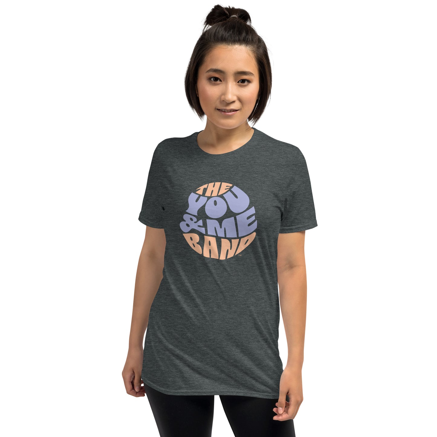 Unisex T-Shirt - Purple & Orange logo