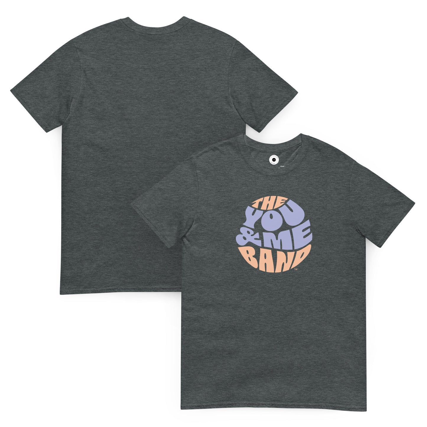 Unisex T-Shirt - Purple & Orange logo