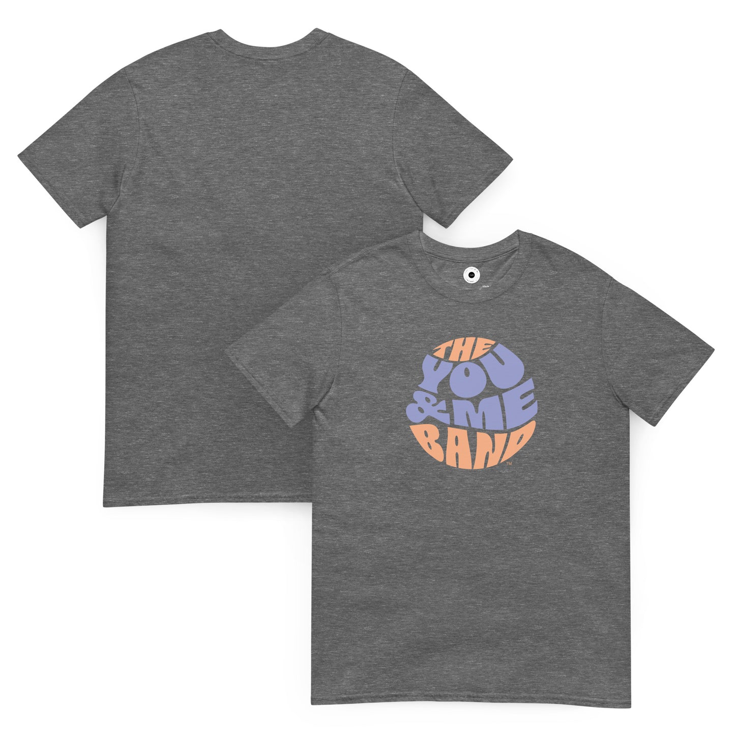Unisex T-Shirt - Purple & Orange logo