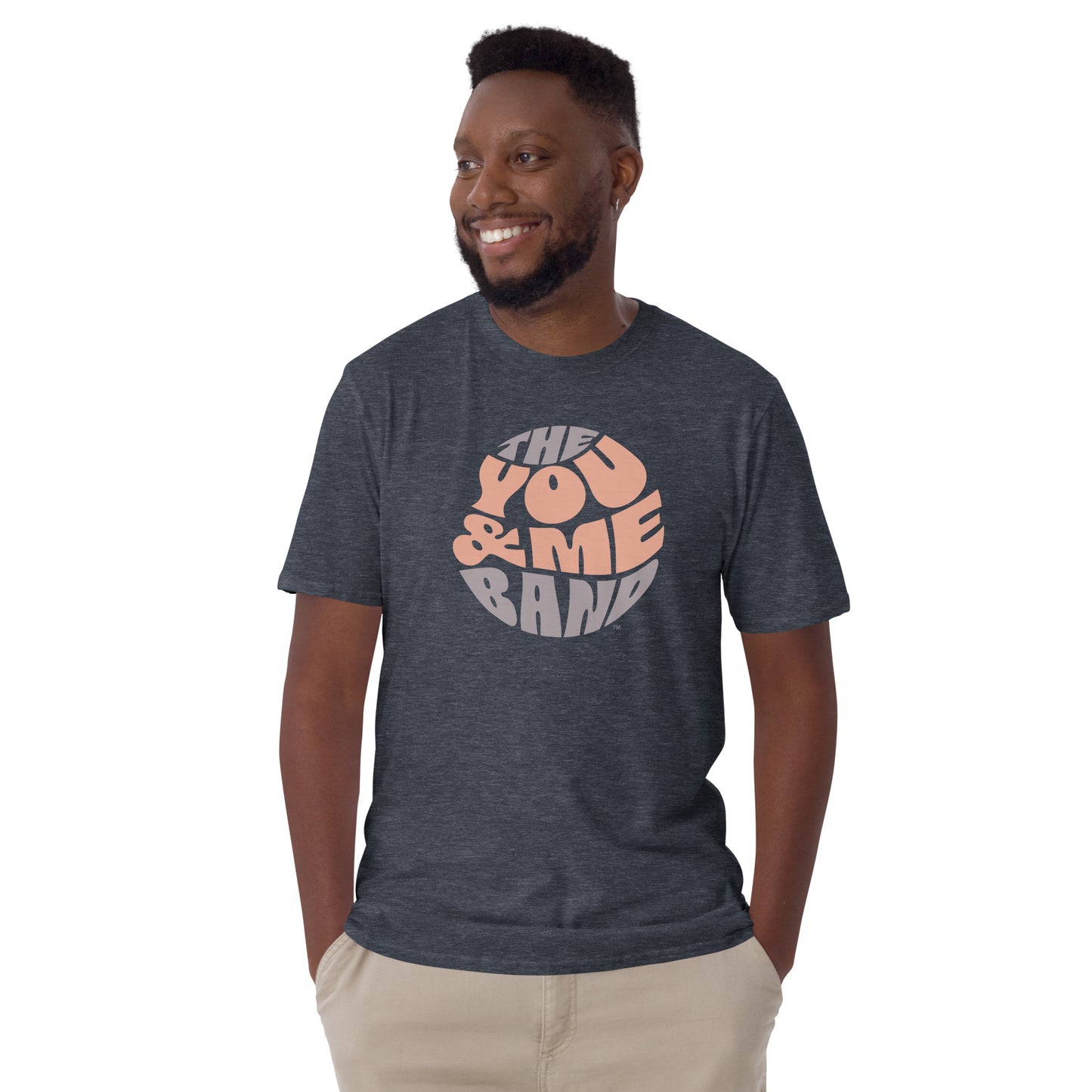 Unisex T-Shirt - Brown & Orange logo