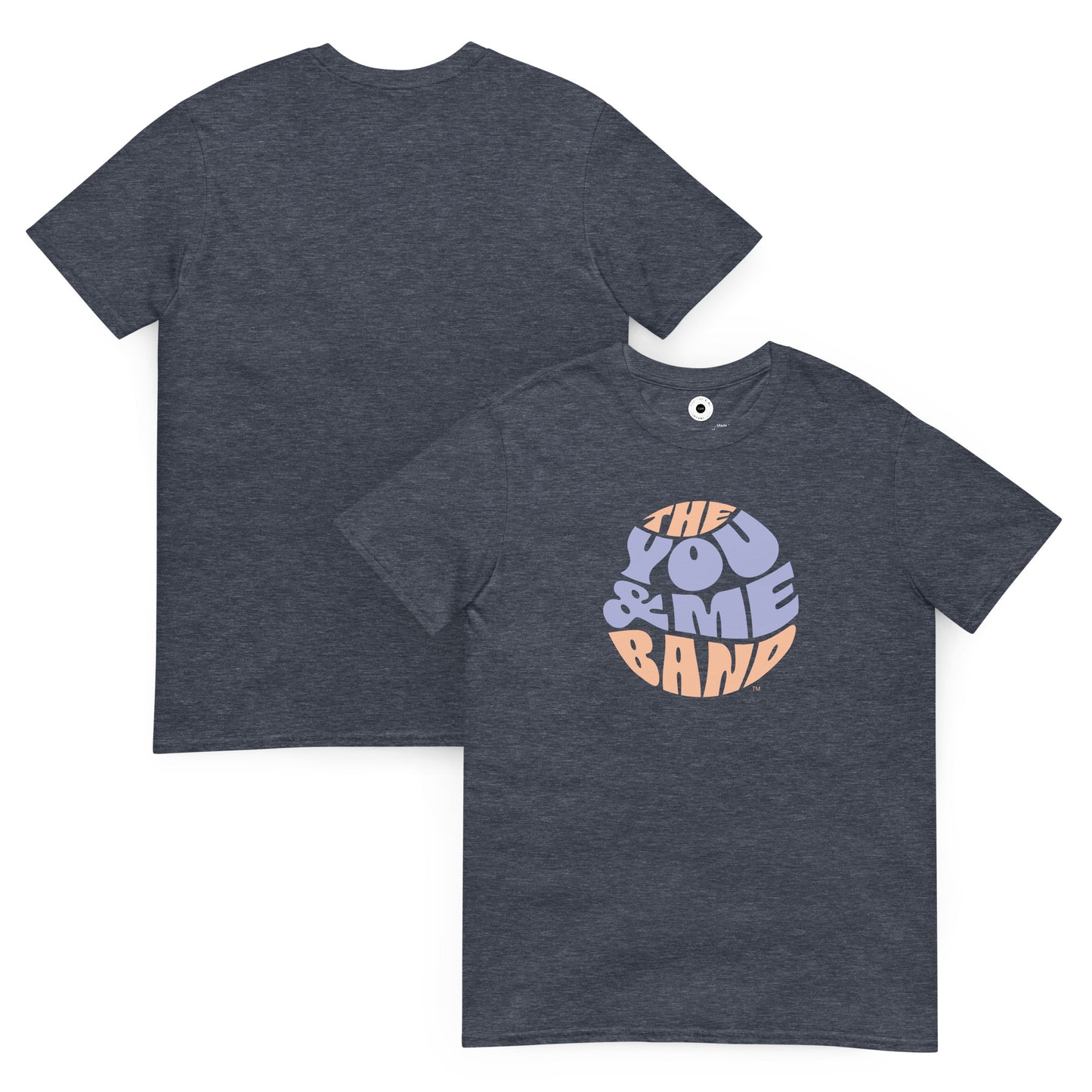 Unisex T-Shirt - Purple & Orange logo