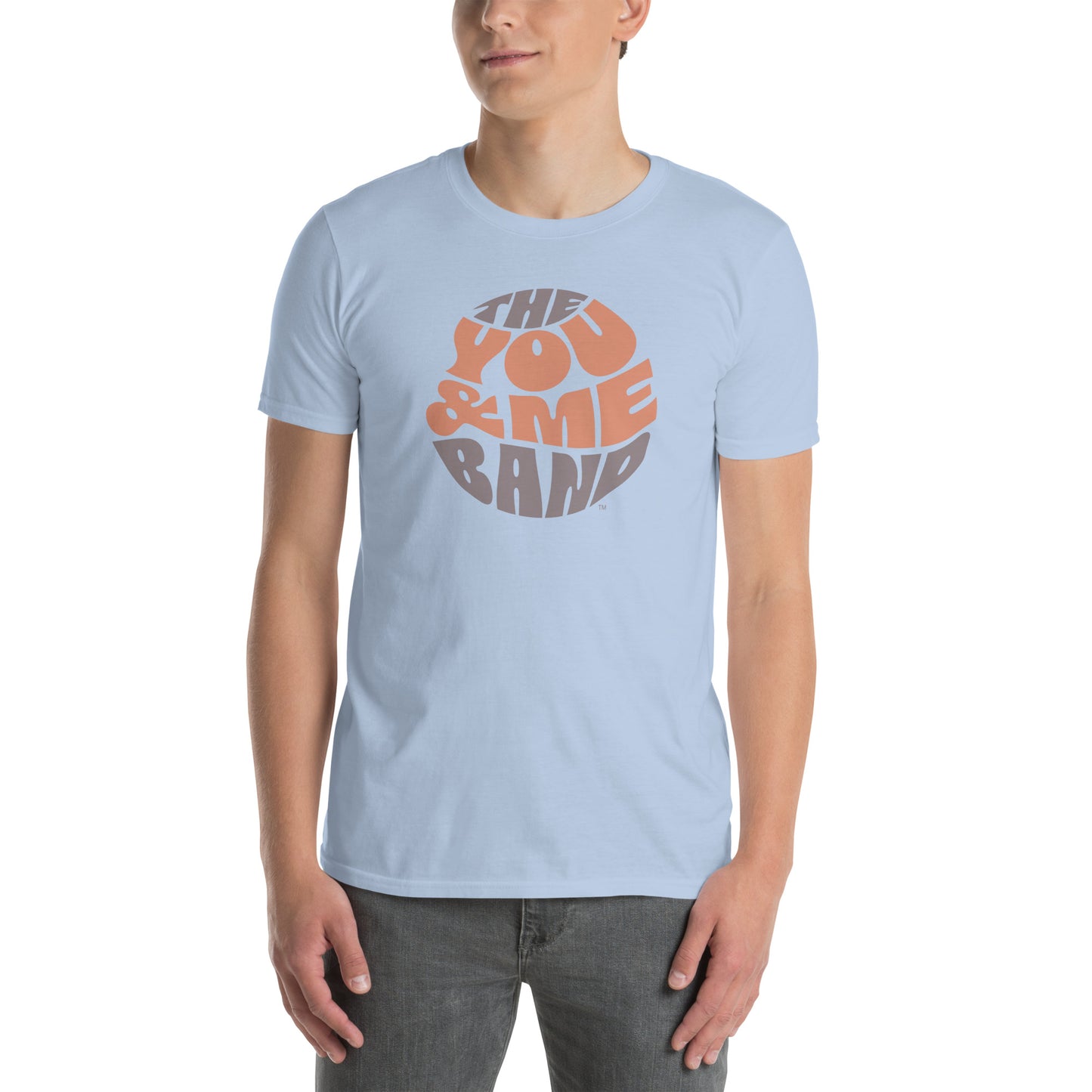 Unisex T-Shirt - Brown & Orange logo