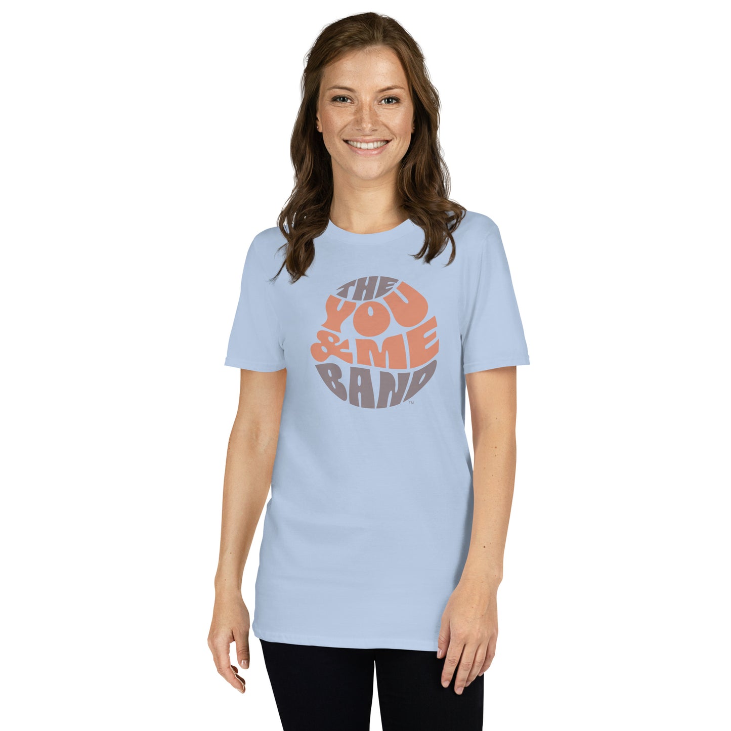 Unisex T-Shirt - Brown & Orange logo