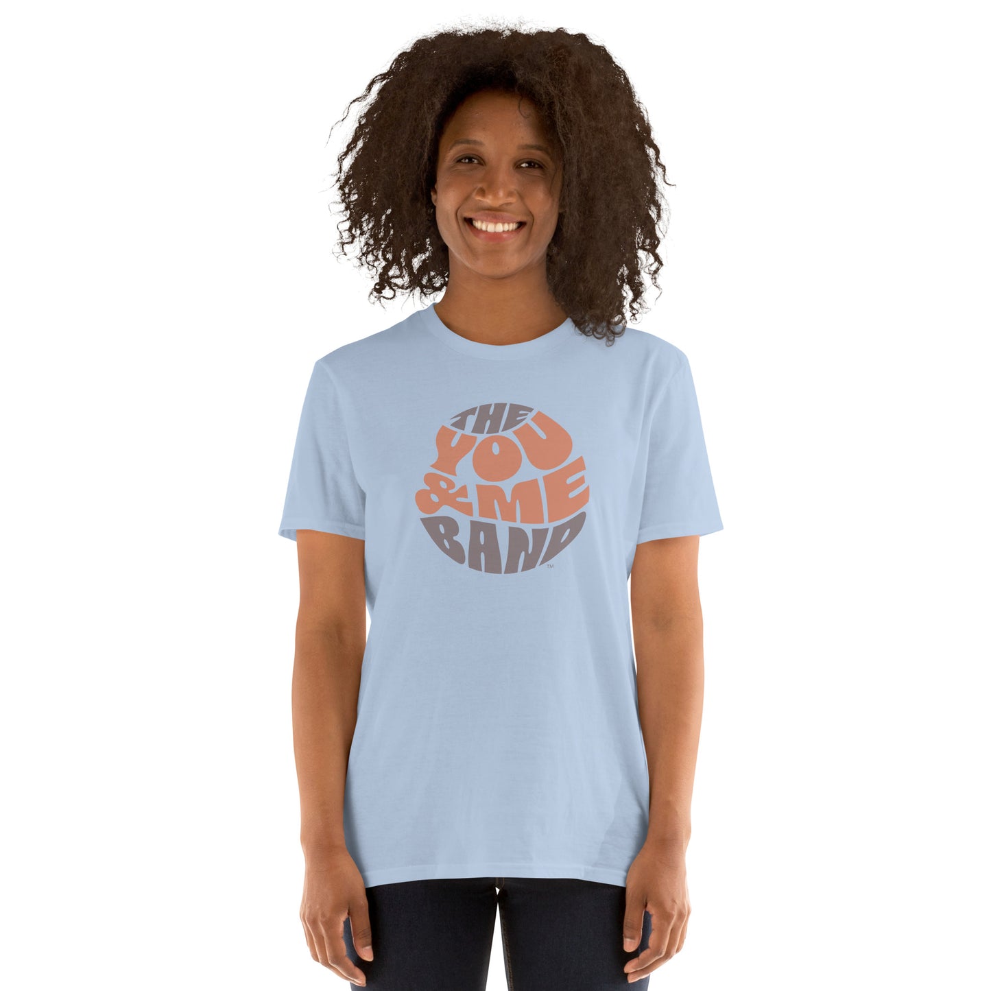 Unisex T-Shirt - Brown & Orange logo