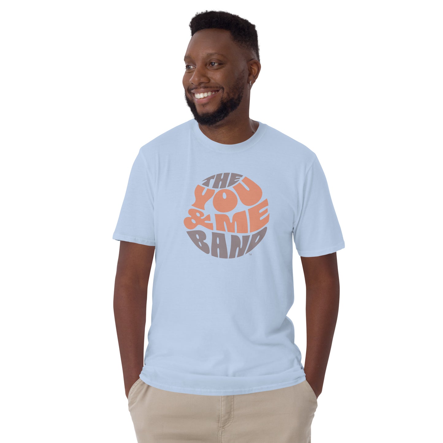 Unisex T-Shirt - Brown & Orange logo