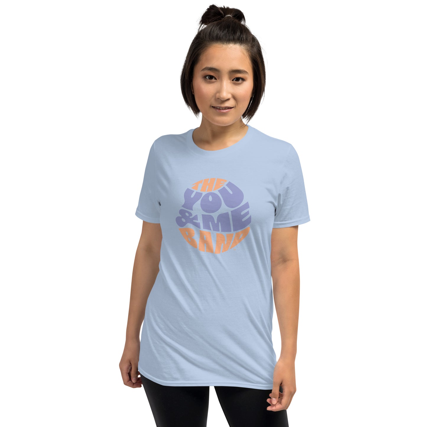 Unisex T-Shirt - Purple & Orange logo