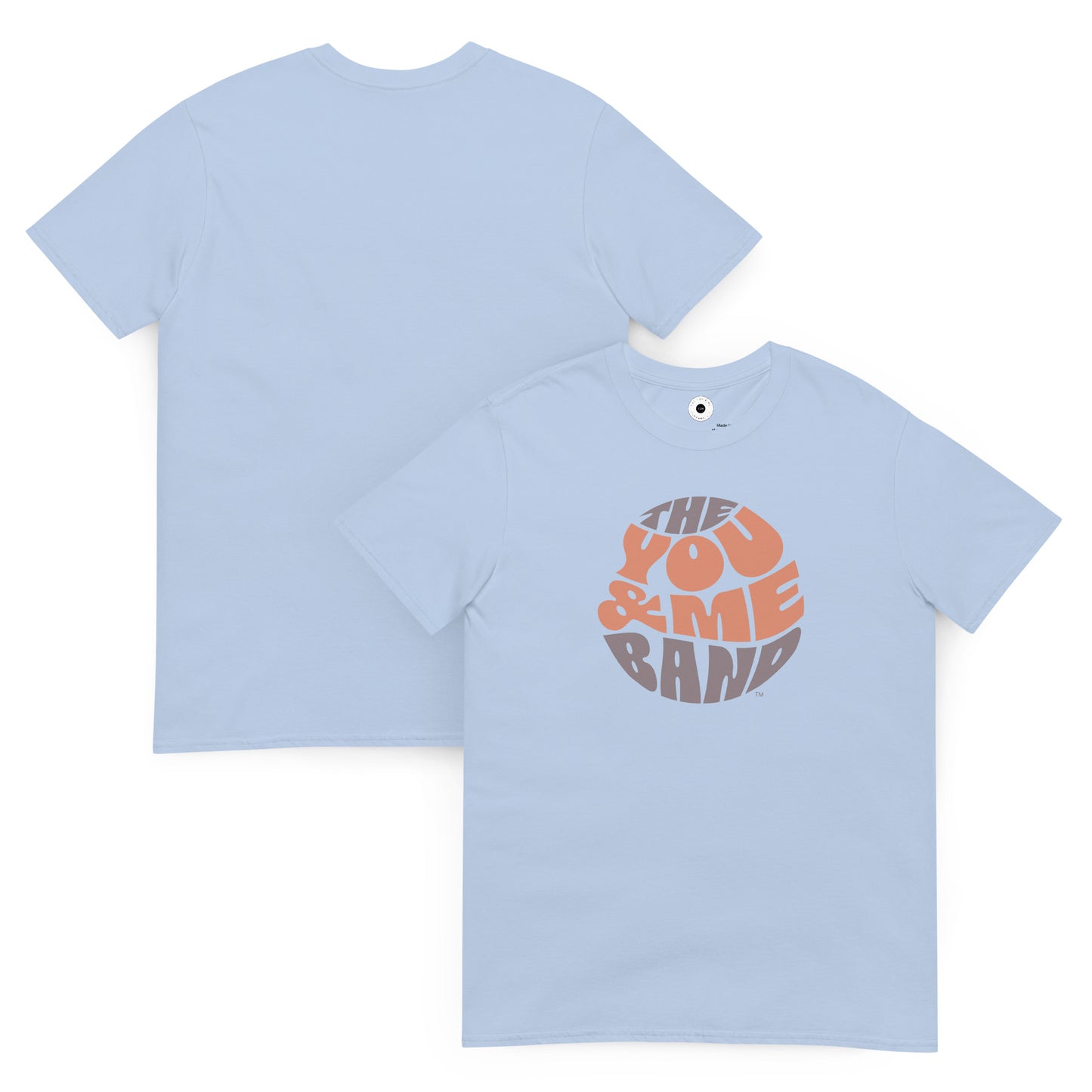 Unisex T-Shirt - Brown & Orange logo