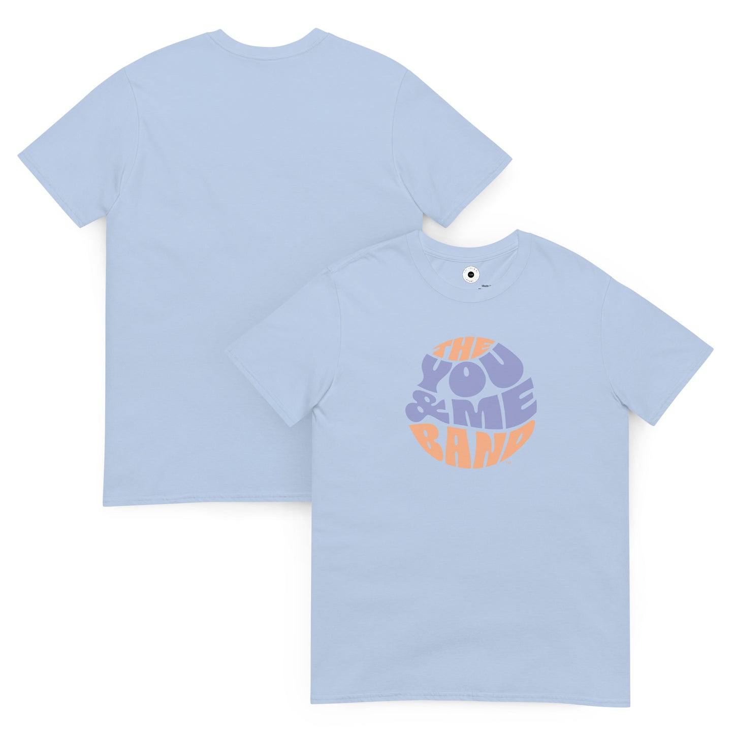 Unisex T-Shirt - Purple & Orange logo