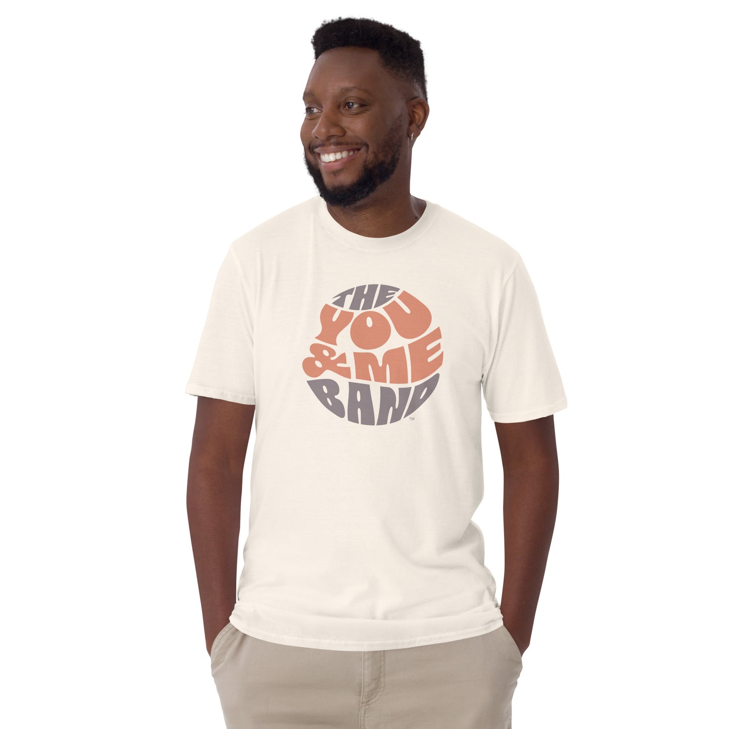 Unisex T-Shirt - Brown & Orange logo