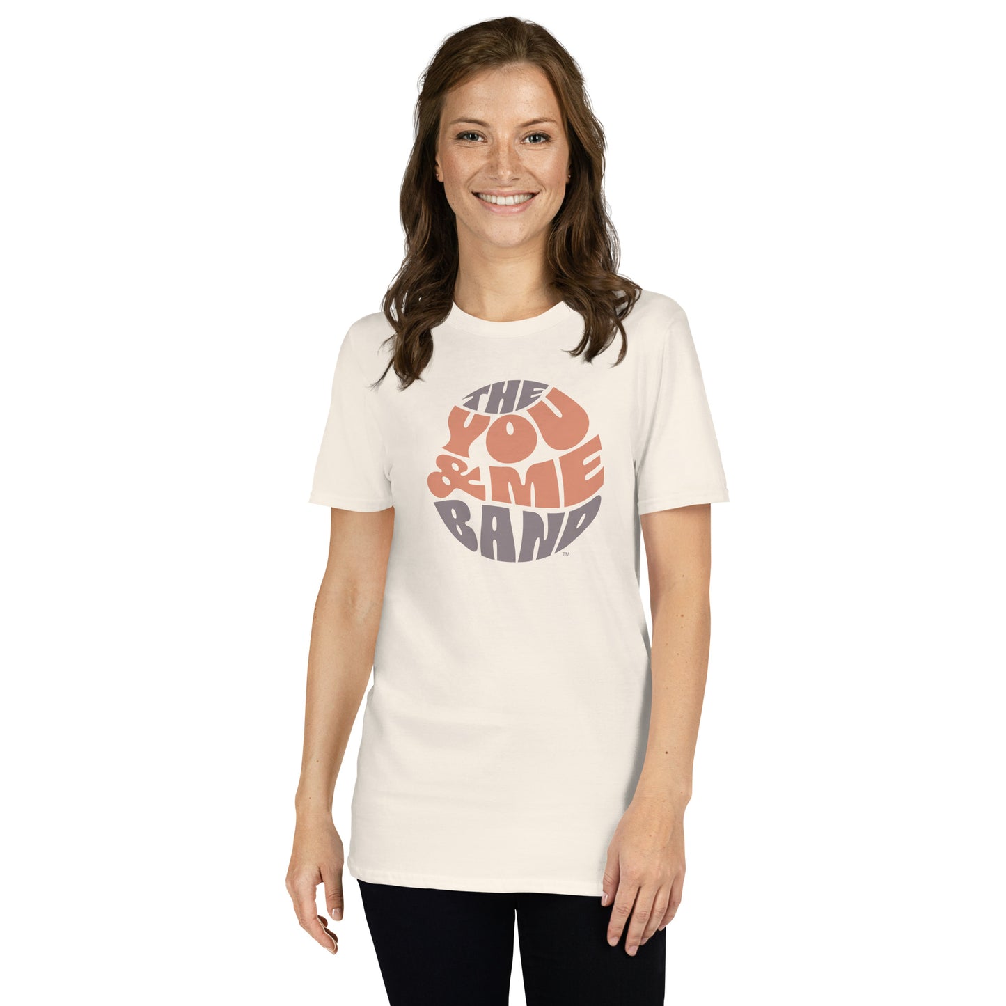 Unisex T-Shirt - Brown & Orange logo