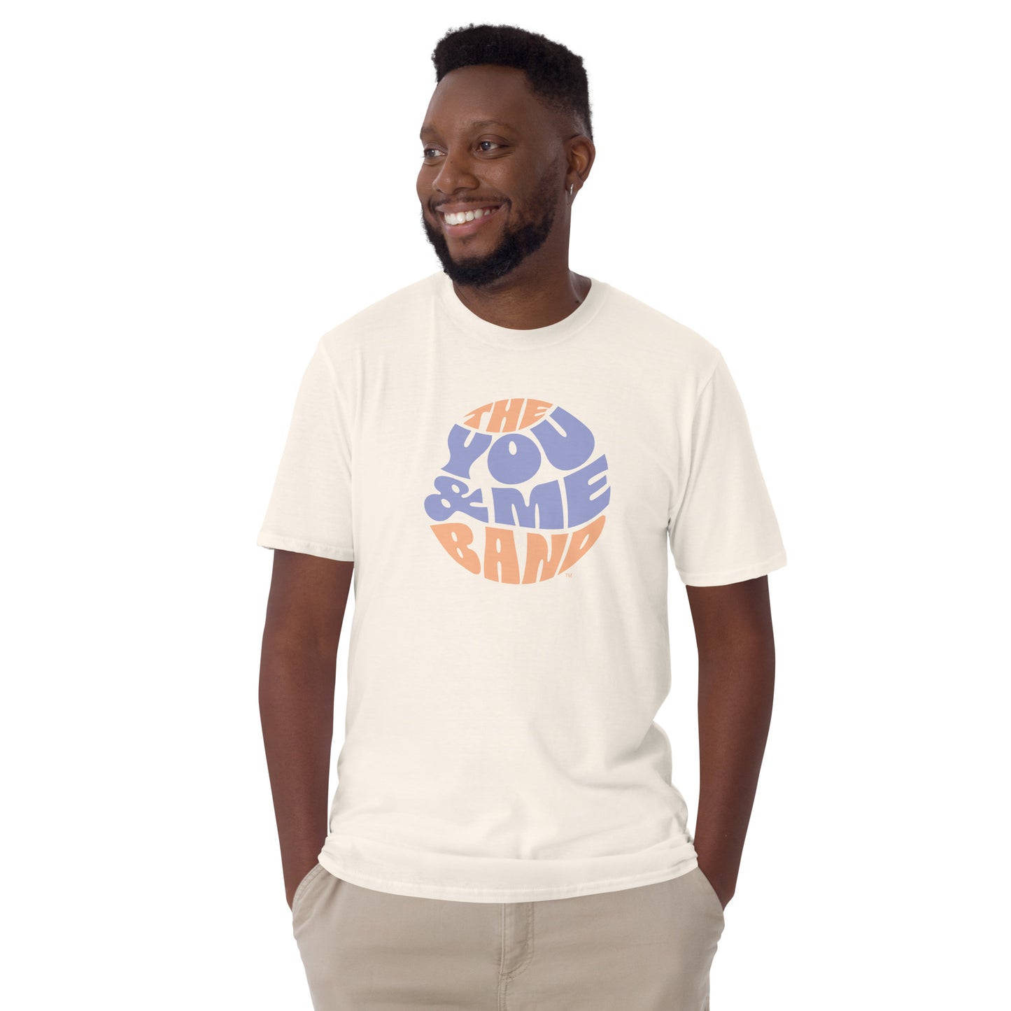 Unisex T-Shirt - Purple & Orange logo
