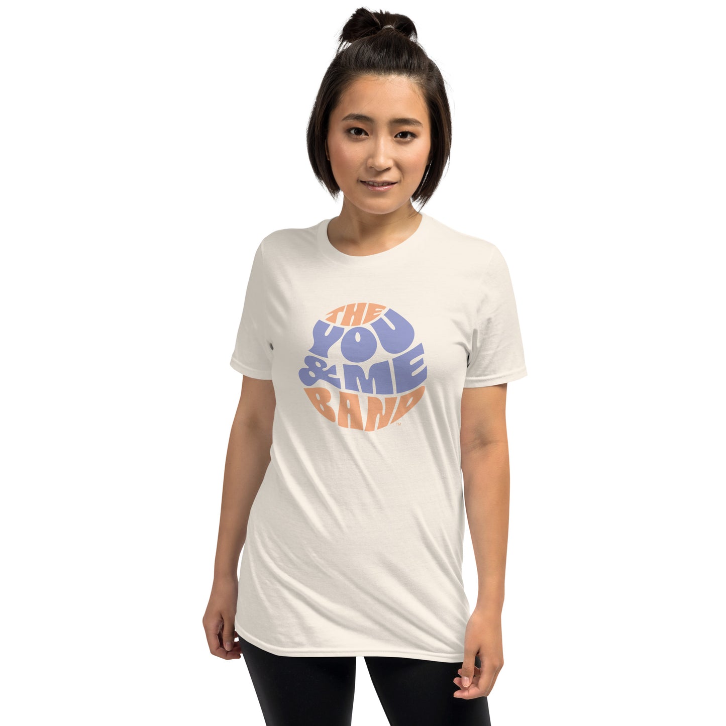Unisex T-Shirt - Purple & Orange logo