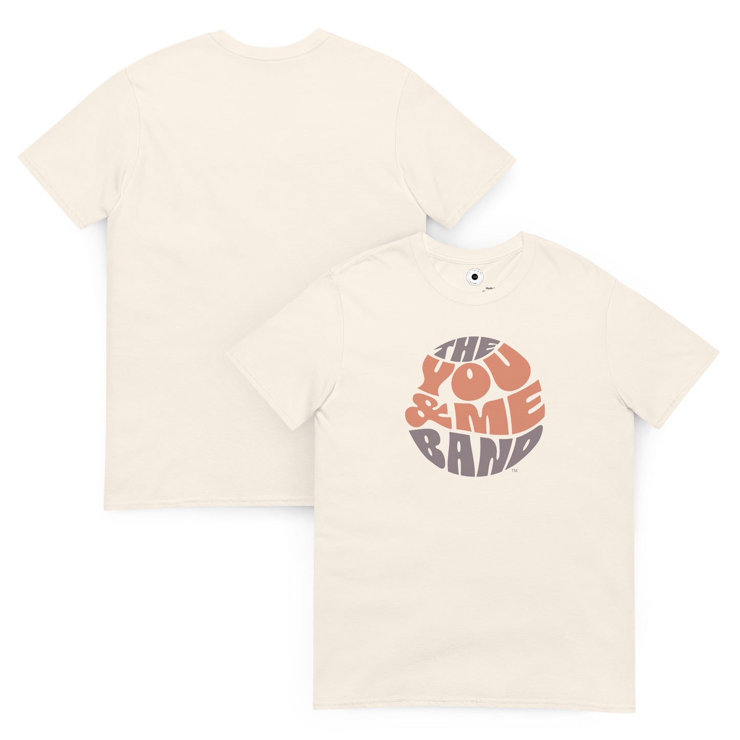 Unisex T-Shirt - Brown & Orange logo