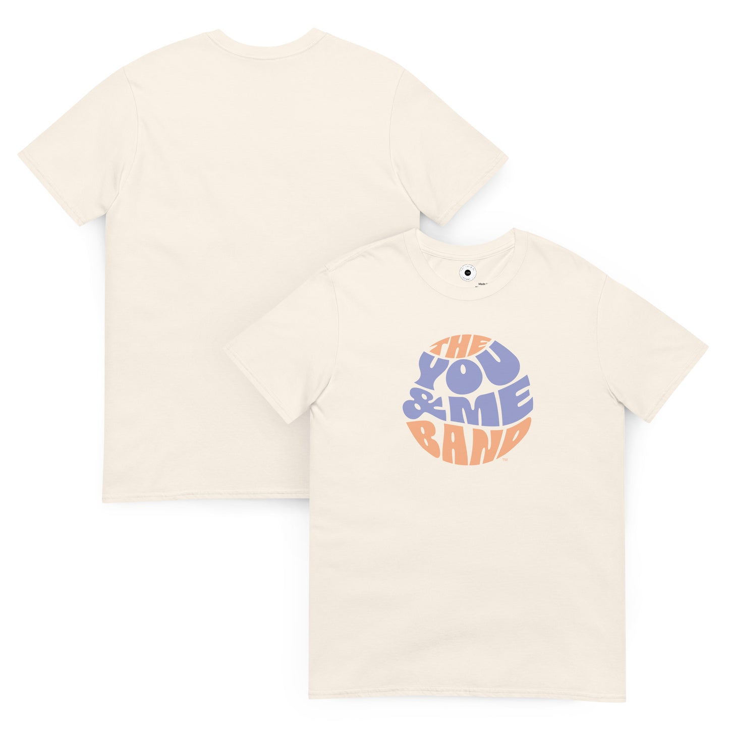 Unisex T-Shirt - Purple & Orange logo