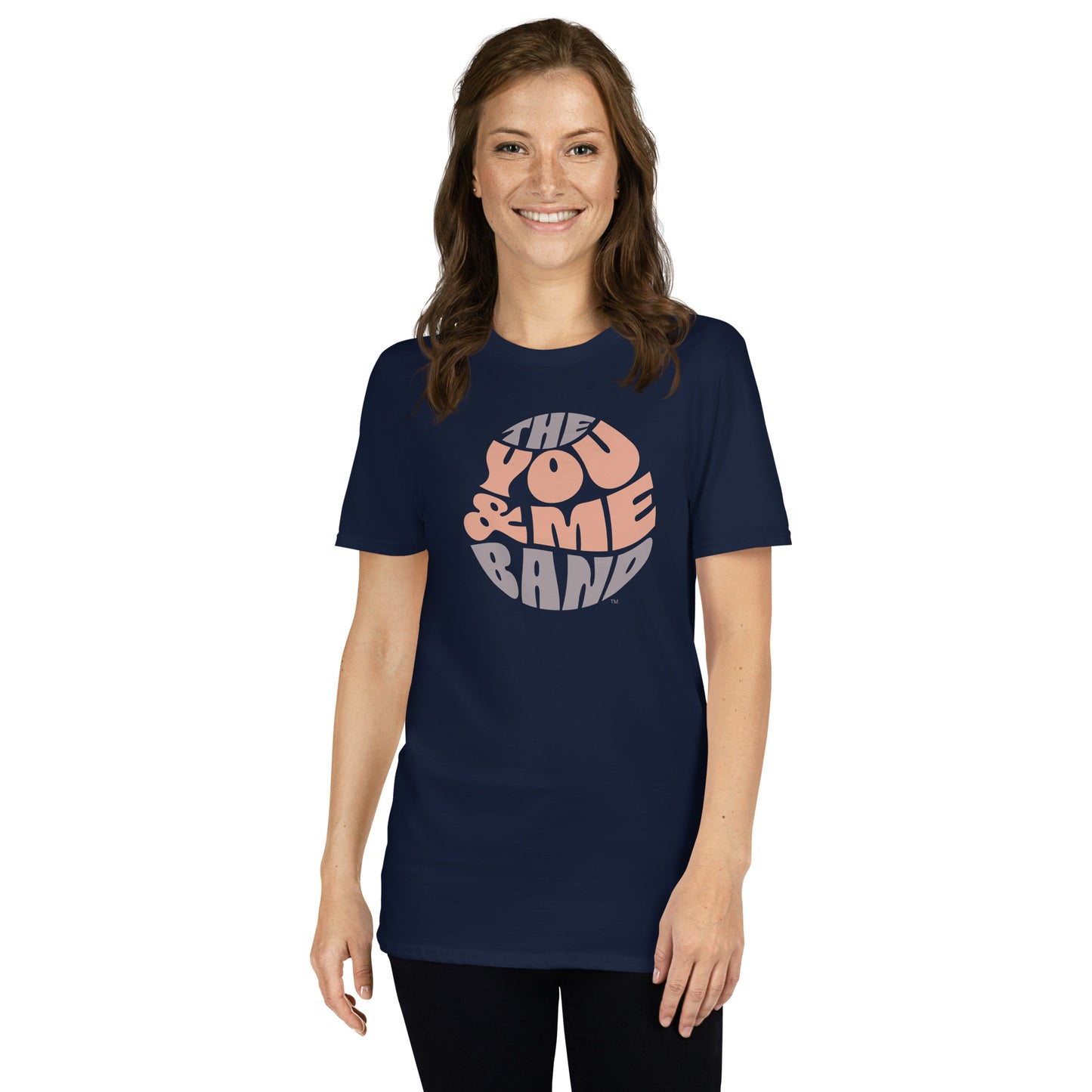 Unisex T-Shirt - Brown & Orange logo