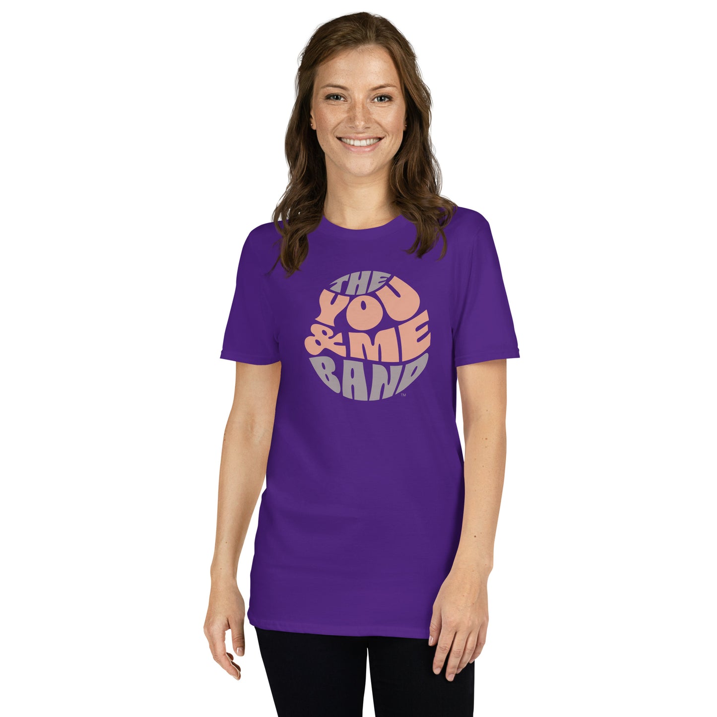 Unisex T-Shirt - Brown & Orange logo