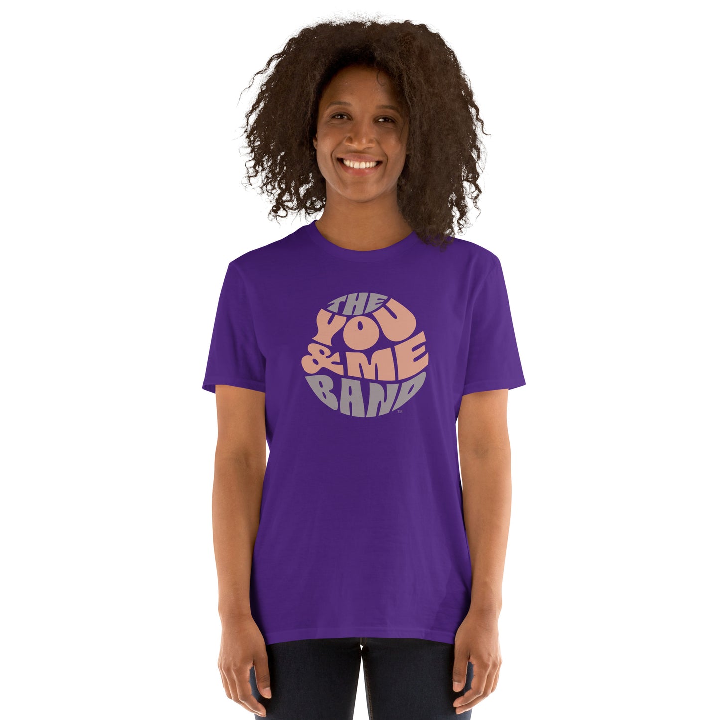 Unisex T-Shirt - Brown & Orange logo