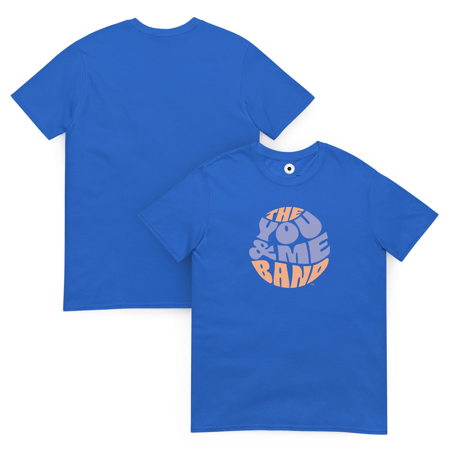 Unisex T-Shirt - Purple & Orange logo