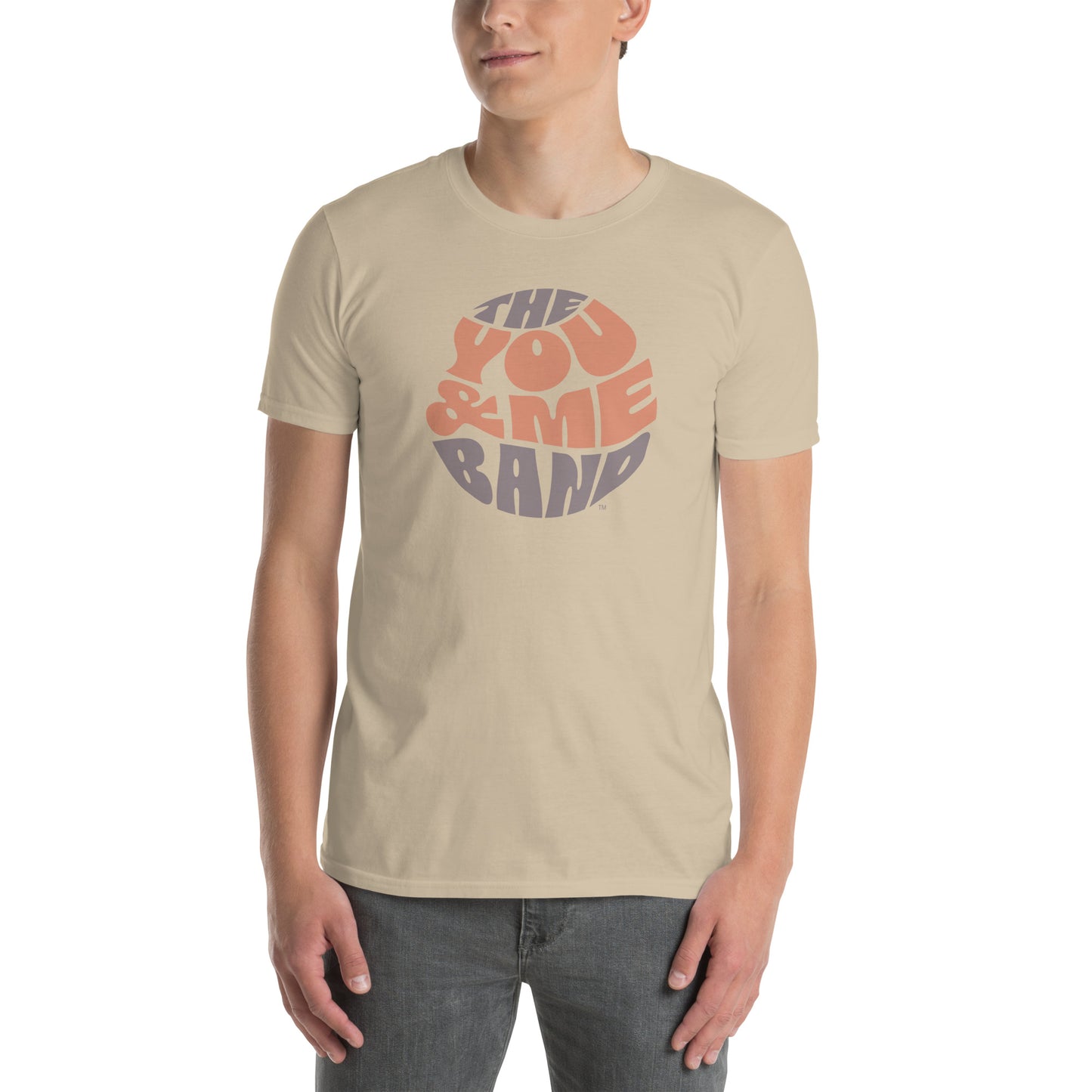 Unisex T-Shirt - Brown & Orange logo