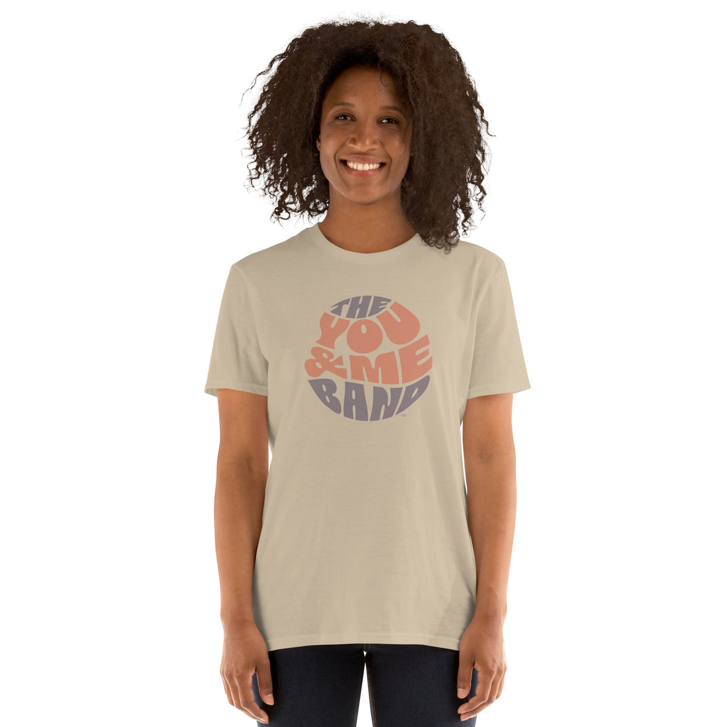 Unisex T-Shirt - Brown & Orange logo