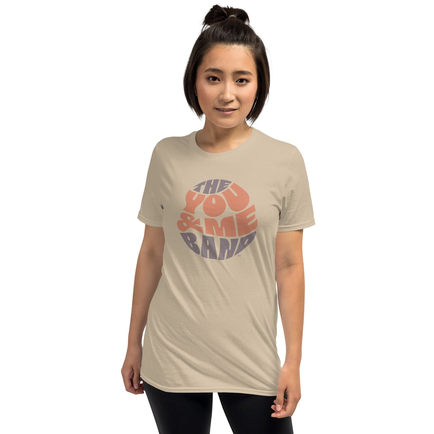 Unisex T-Shirt - Brown & Orange logo