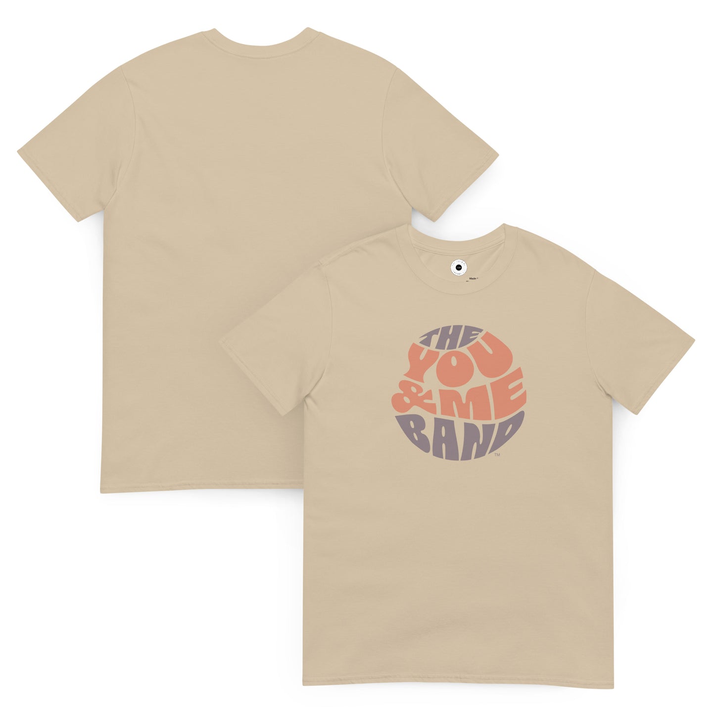 Unisex T-Shirt - Brown & Orange logo