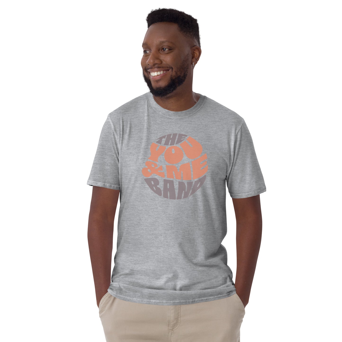 Unisex T-Shirt - Brown & Orange logo