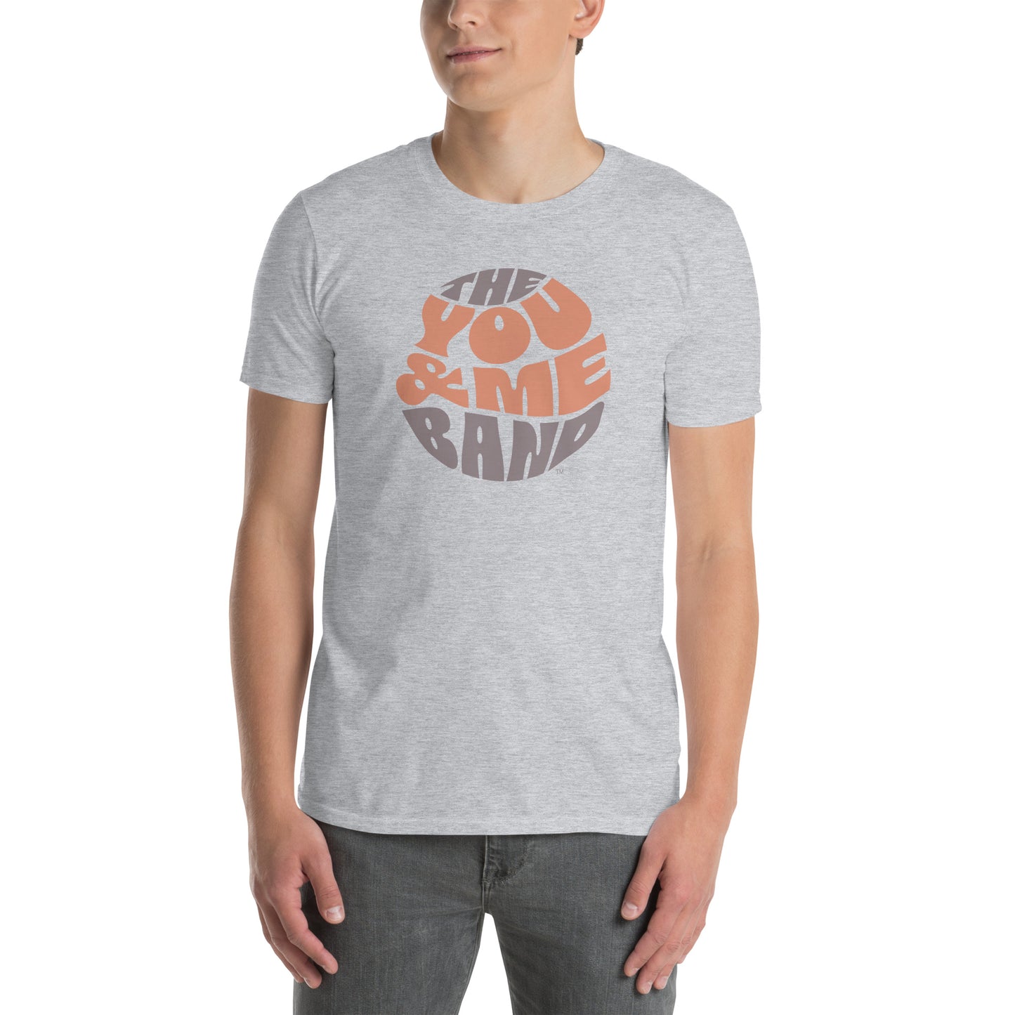 Unisex T-Shirt - Brown & Orange logo