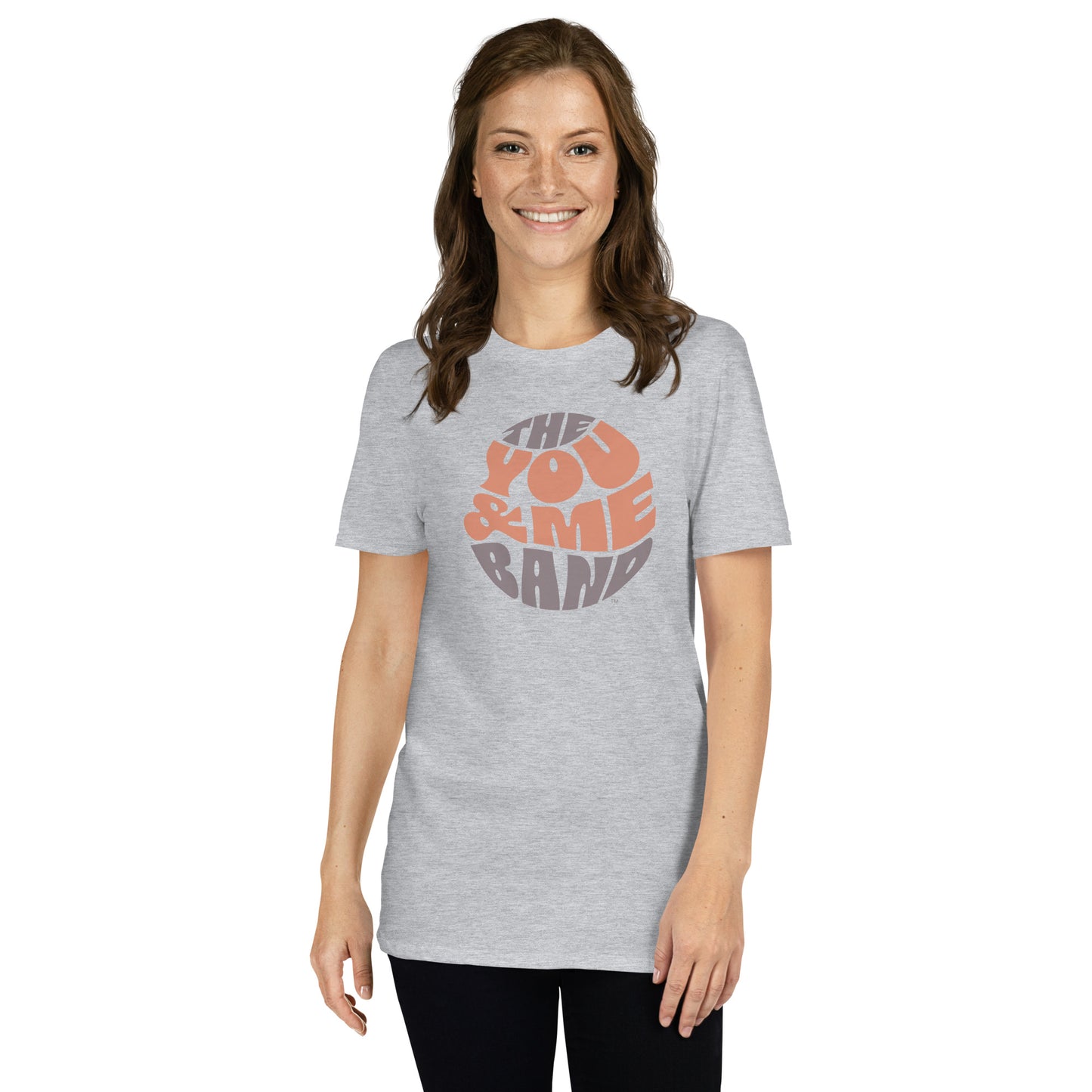 Unisex T-Shirt - Brown & Orange logo