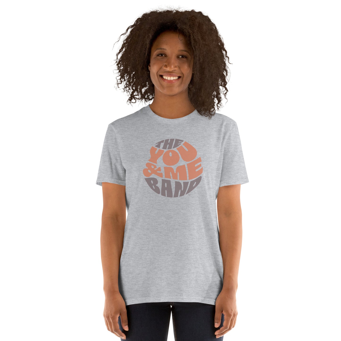 Unisex T-Shirt - Brown & Orange logo