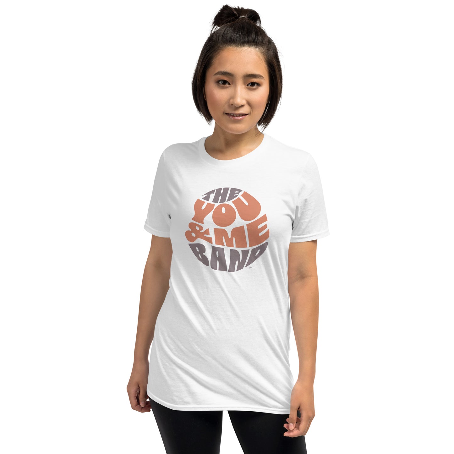 Unisex T-Shirt - Brown & Orange logo