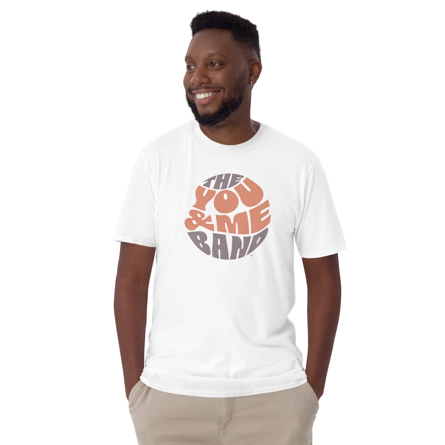 Unisex T-Shirt - Brown & Orange logo