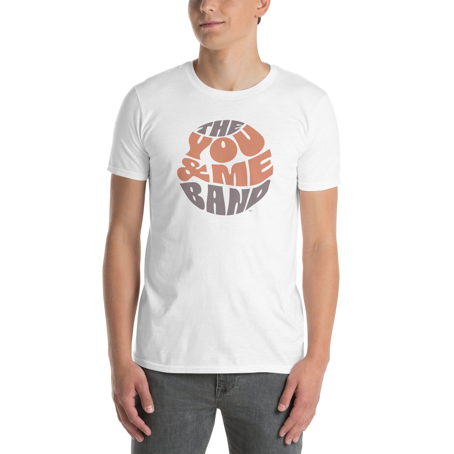 Unisex T-Shirt - Brown & Orange logo