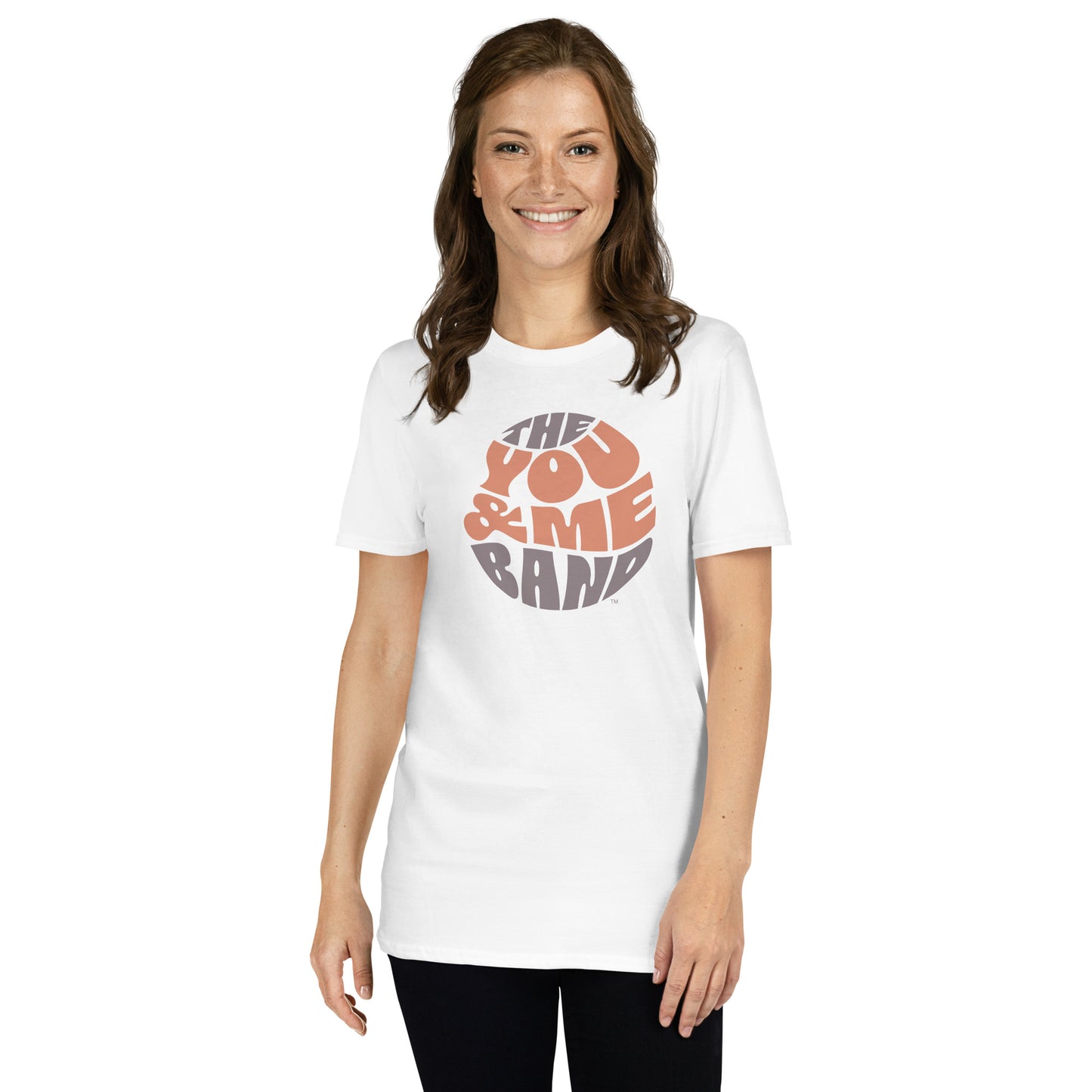 Unisex T-Shirt - Brown & Orange logo
