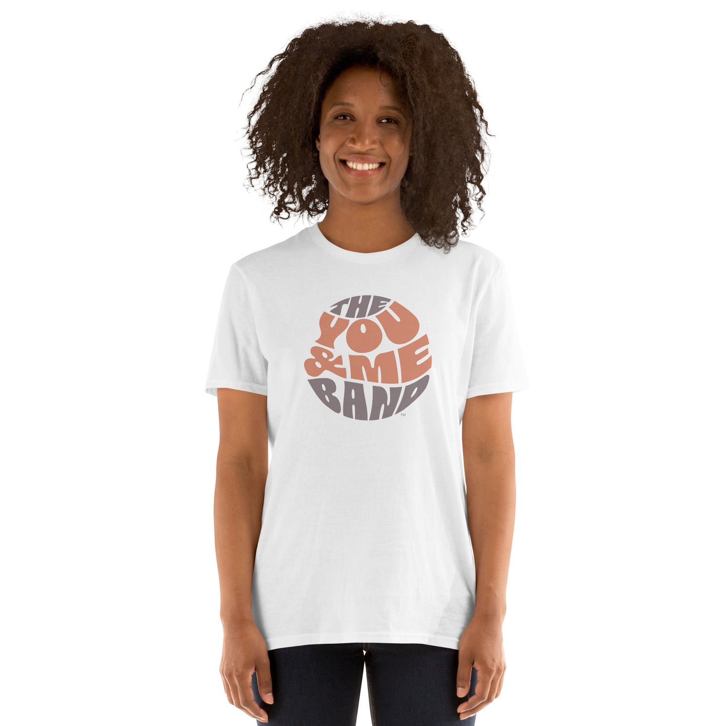 Unisex T-Shirt - Brown & Orange logo