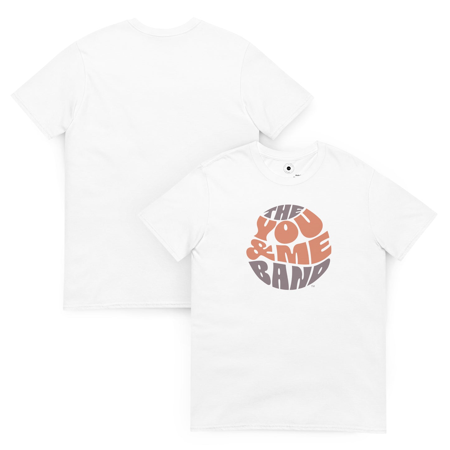 Unisex T-Shirt - Brown & Orange logo