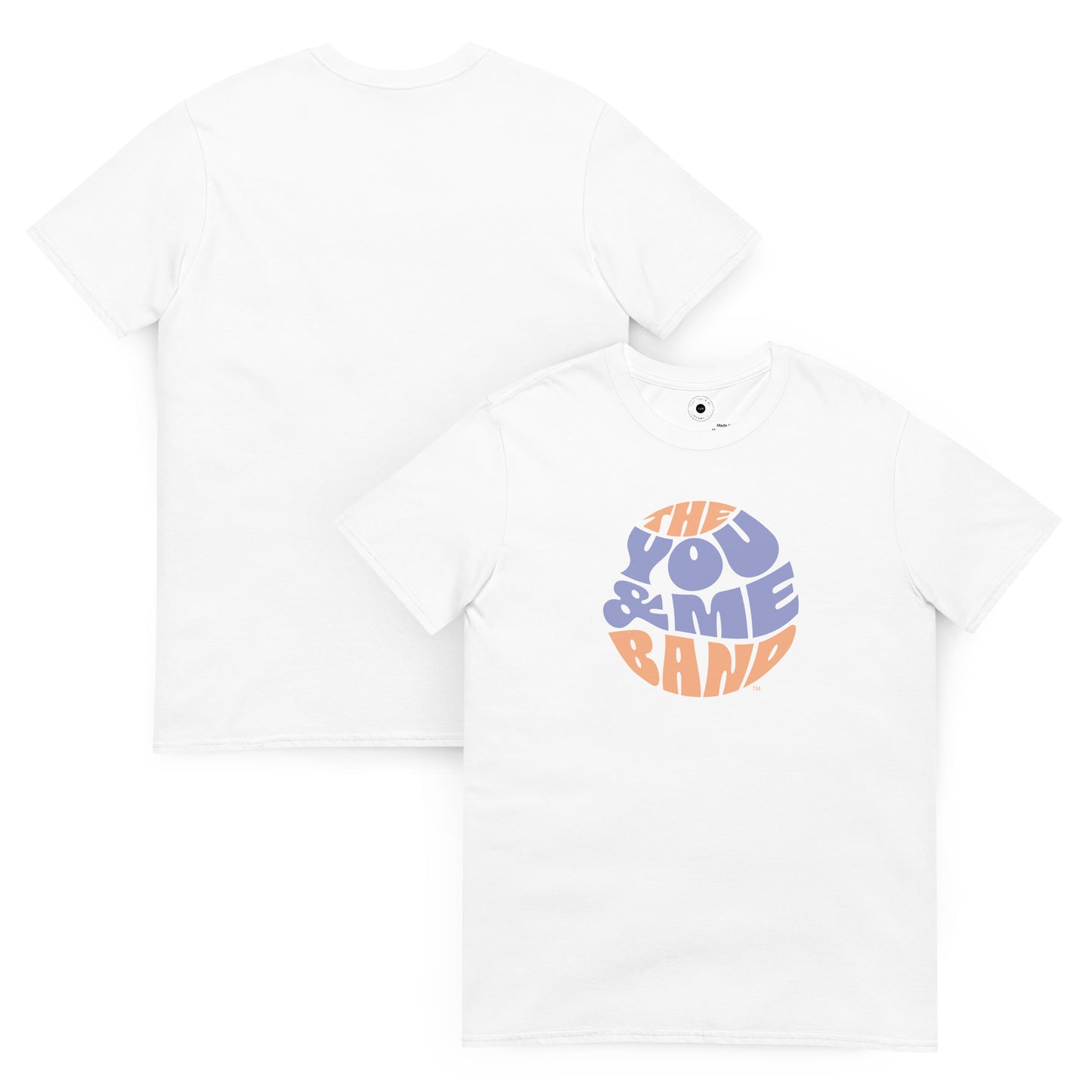 Unisex T-Shirt - Purple & Orange logo