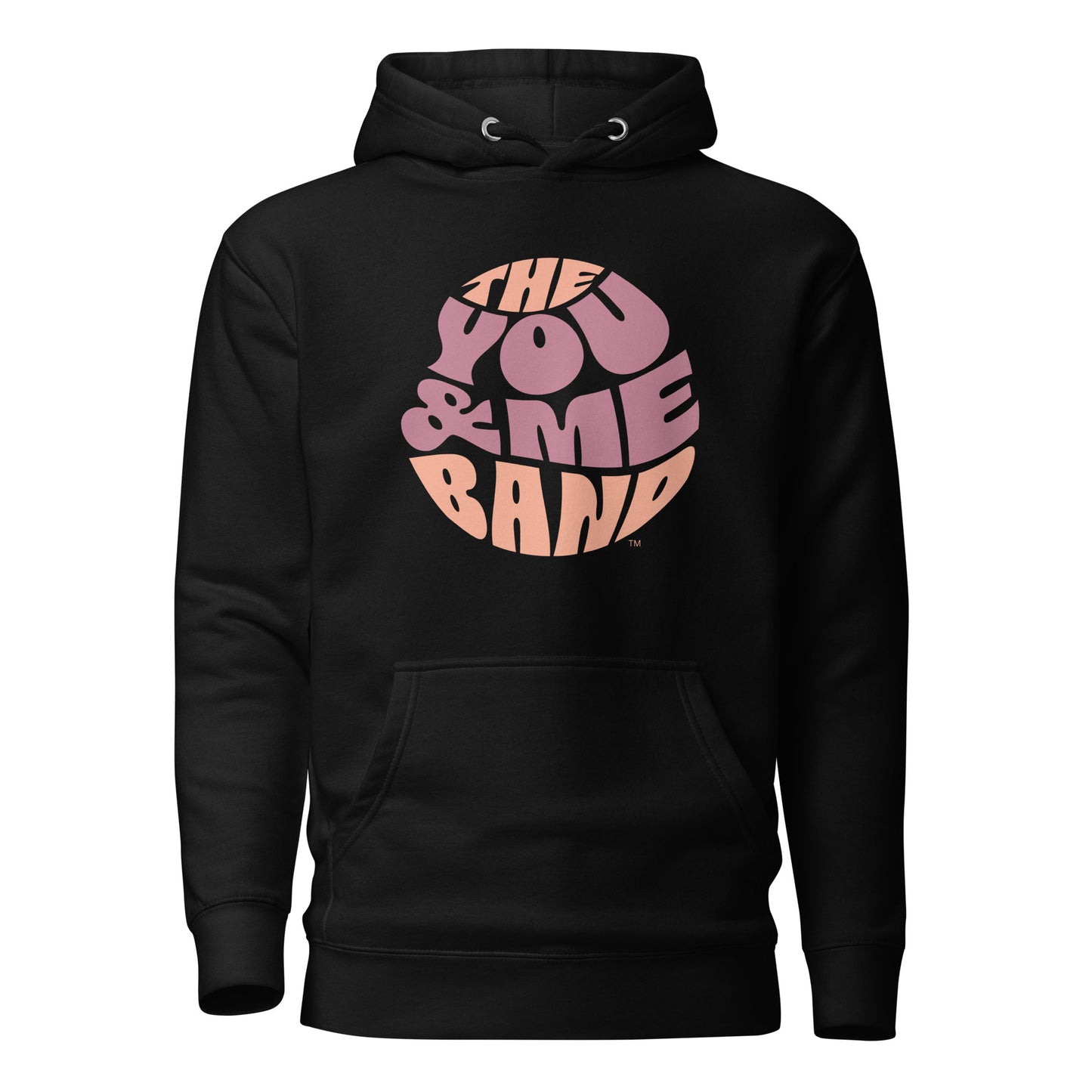 Unisex Hoodie - Magenta & Orange logo
