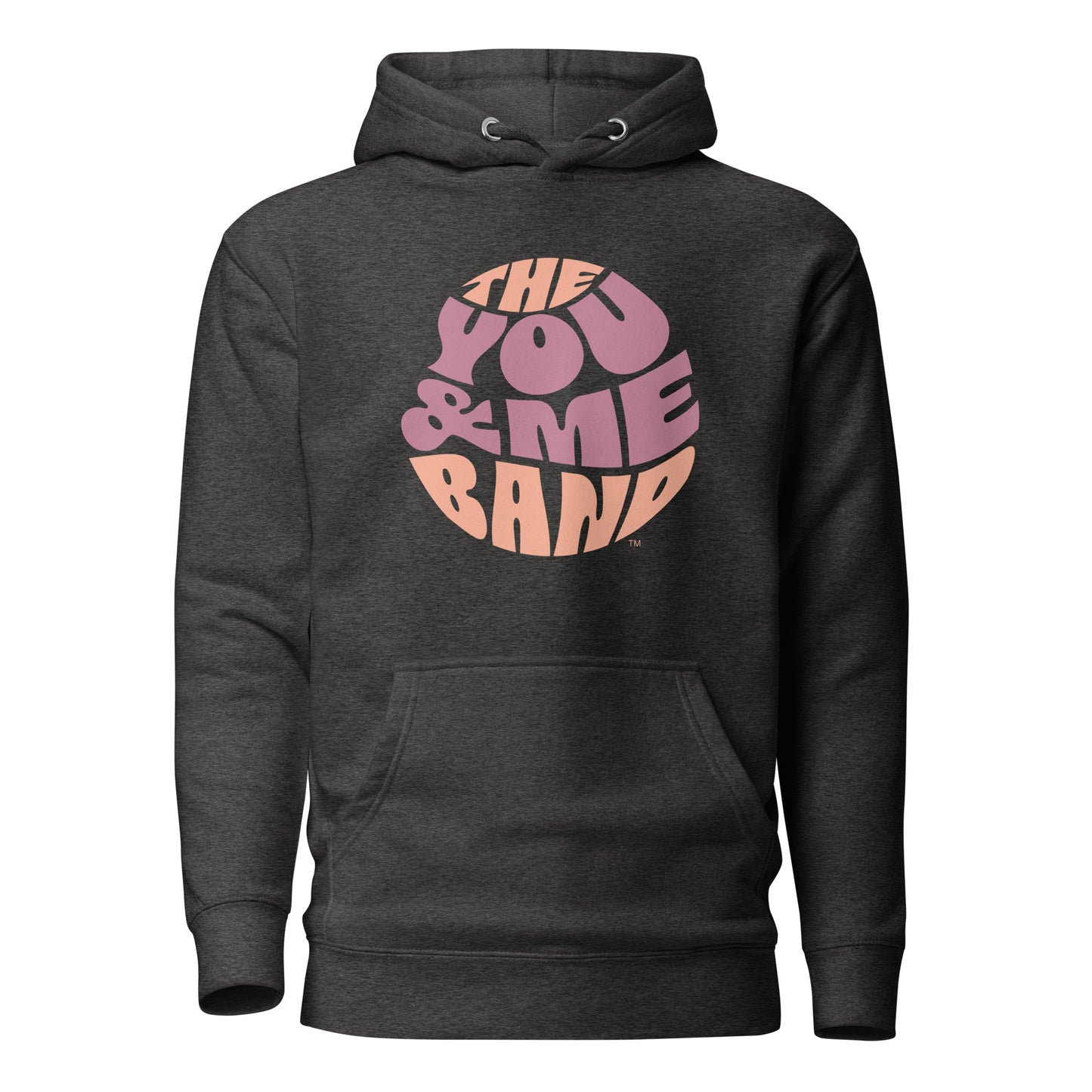 Unisex Hoodie - Magenta & Orange logo