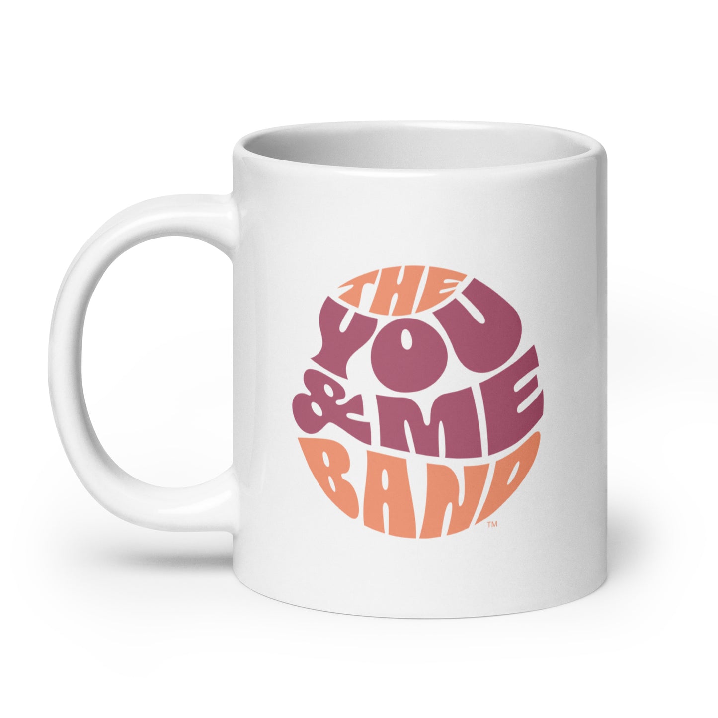 Official logo mug - Magenta & Orange