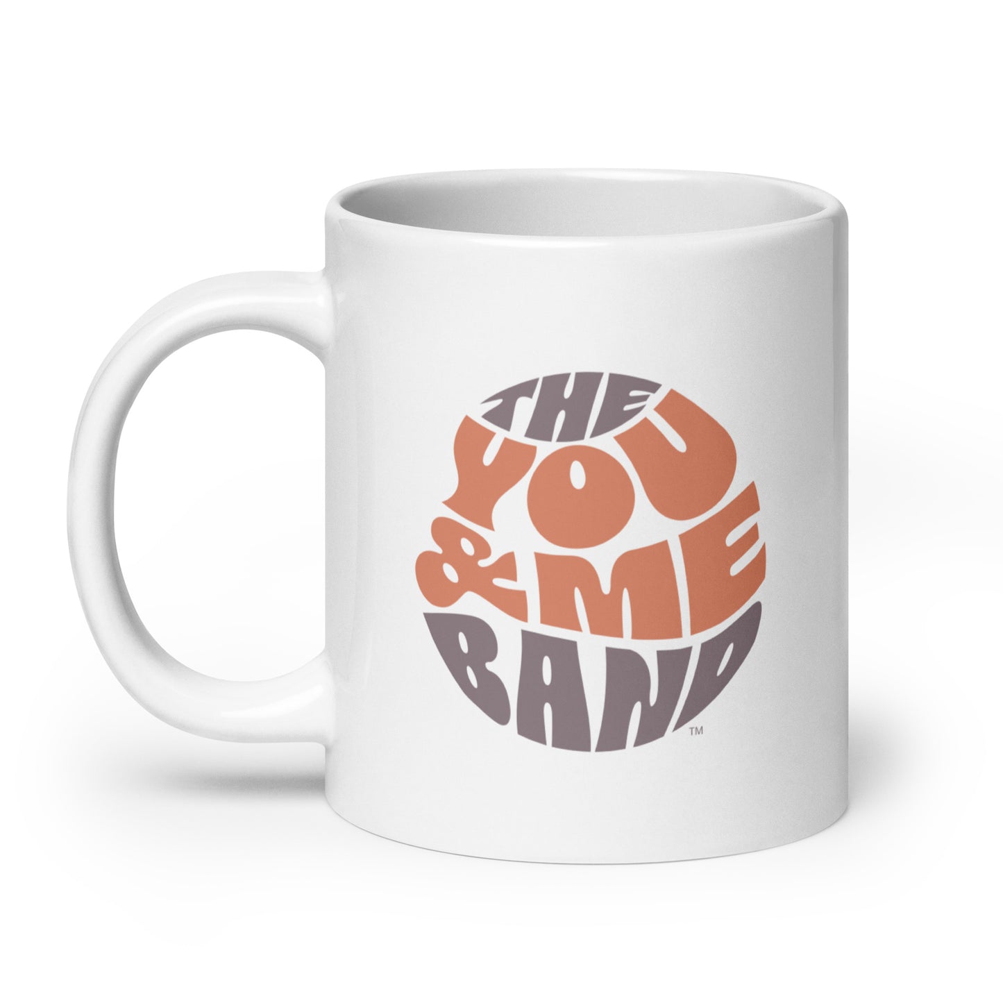Official logo mug - Brown & Orange
