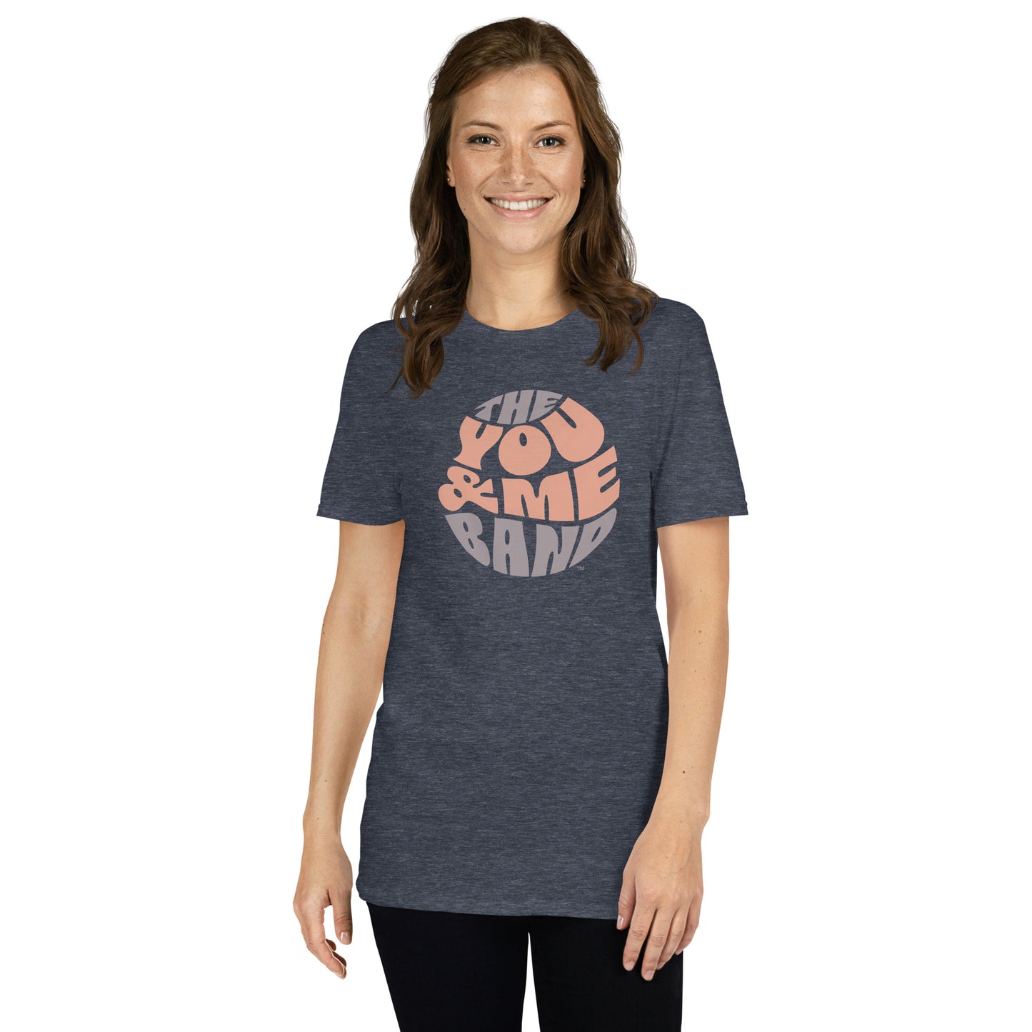 Unisex T-Shirt - Brown & Orange logo