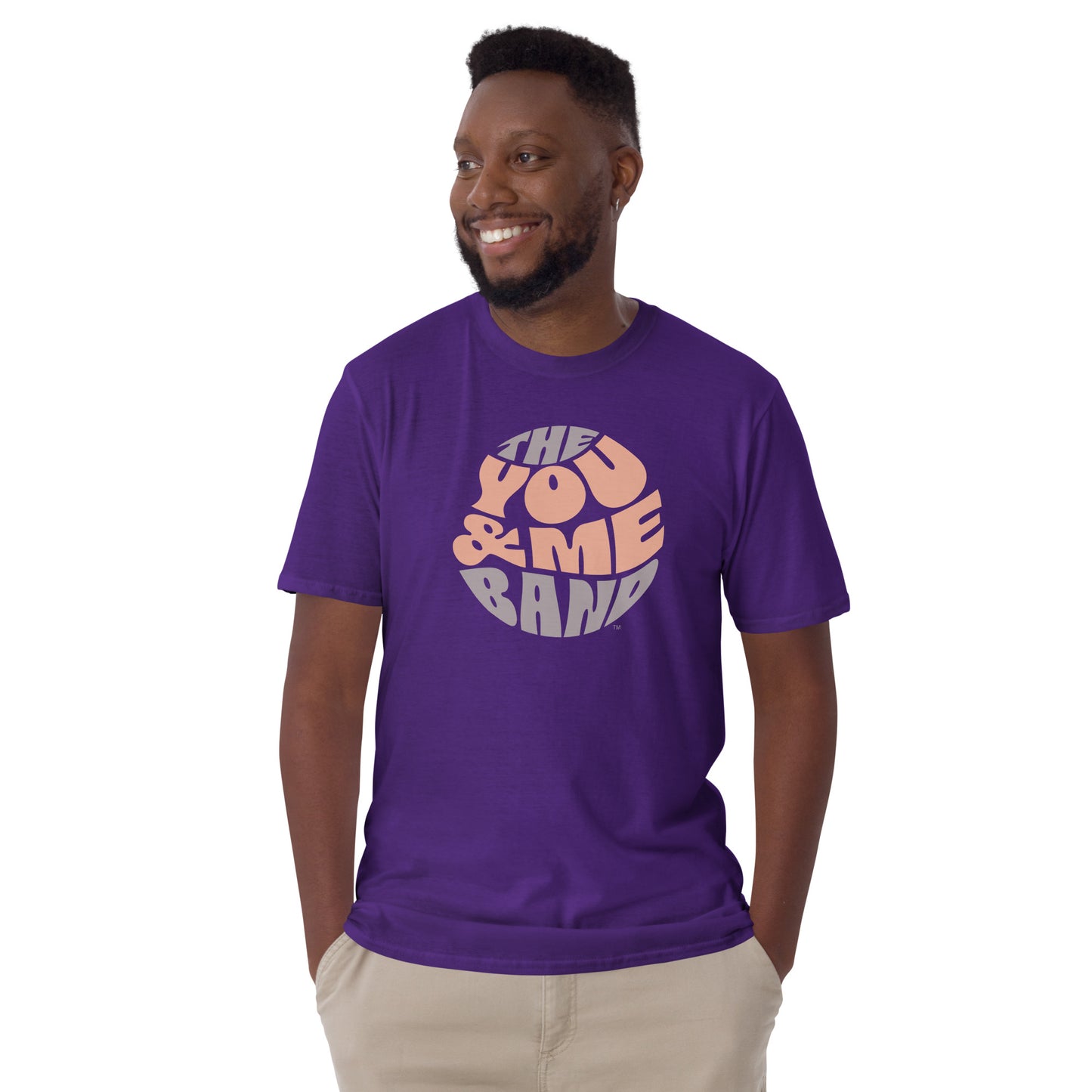 Unisex T-Shirt - Brown & Orange logo